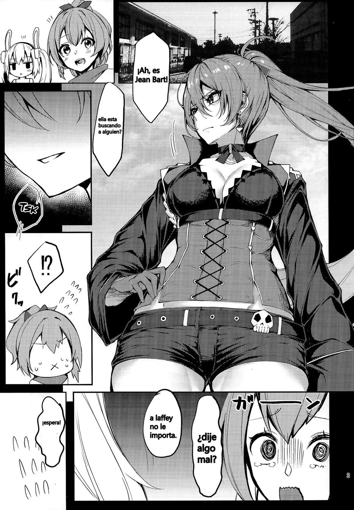 (COMIC1 BS-sai Special) [Germanium Detroit (Miso Tanuki Inka Teikoku)] Un beau cuirassé | A Beautiful Battleship (Azur Lane) [Spanish]