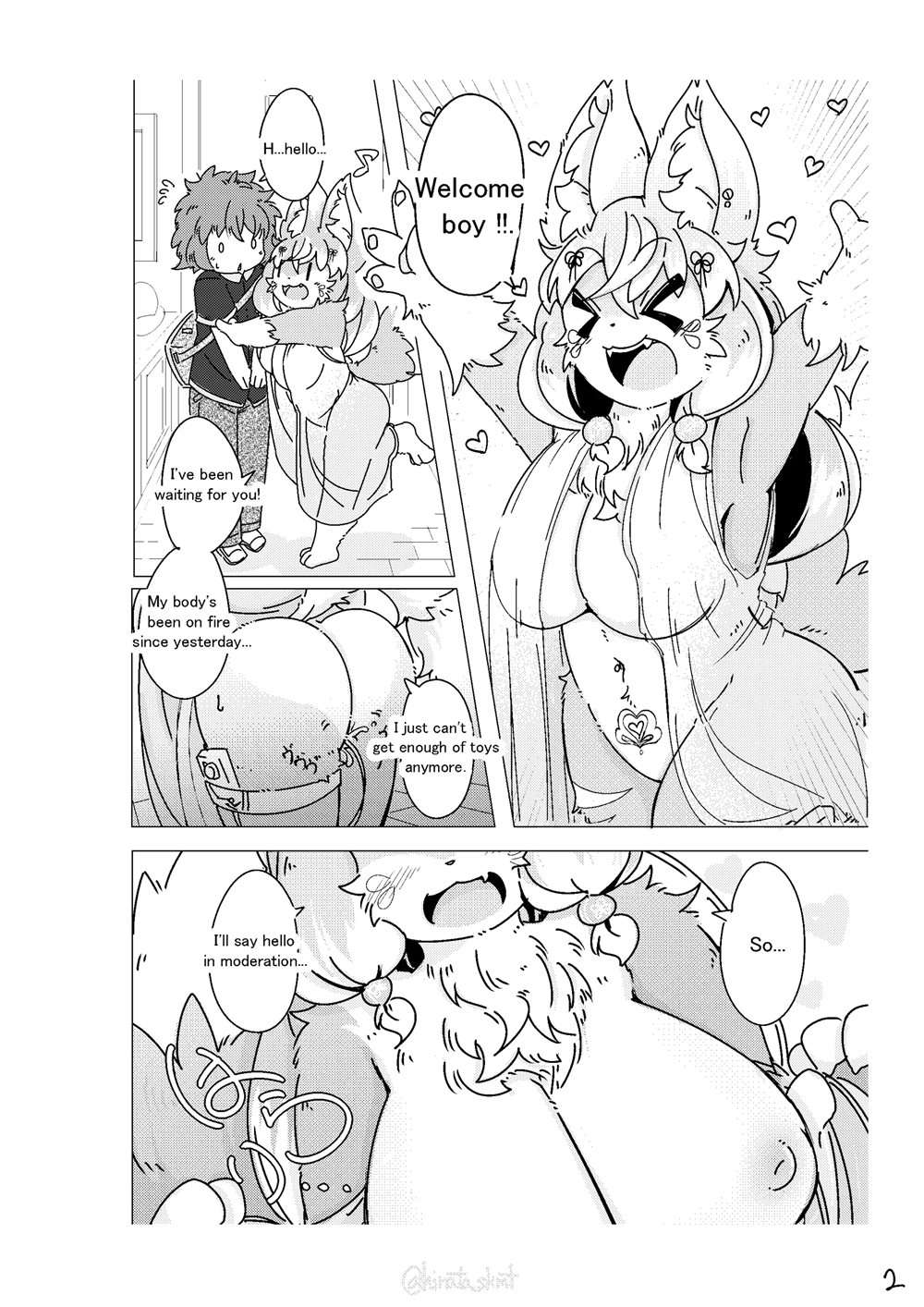 Want To Connect With Lewd Fox [Oneshot]