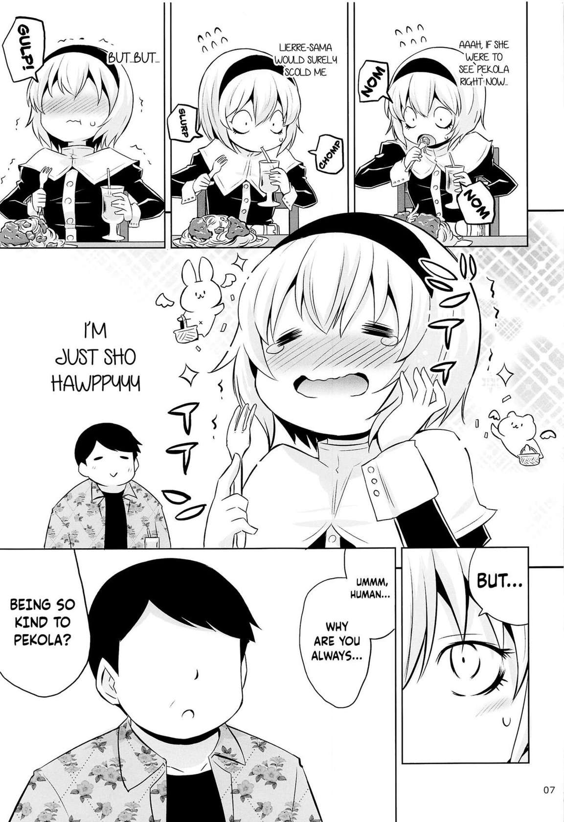 (C100) [Ororiya Enpitsudo (Murian)] Pekora-sama wa Datenshi. | Pekora-sama Is a Fallen Angel (Jashin-chan Dropkick) [English] {Doujins.com}