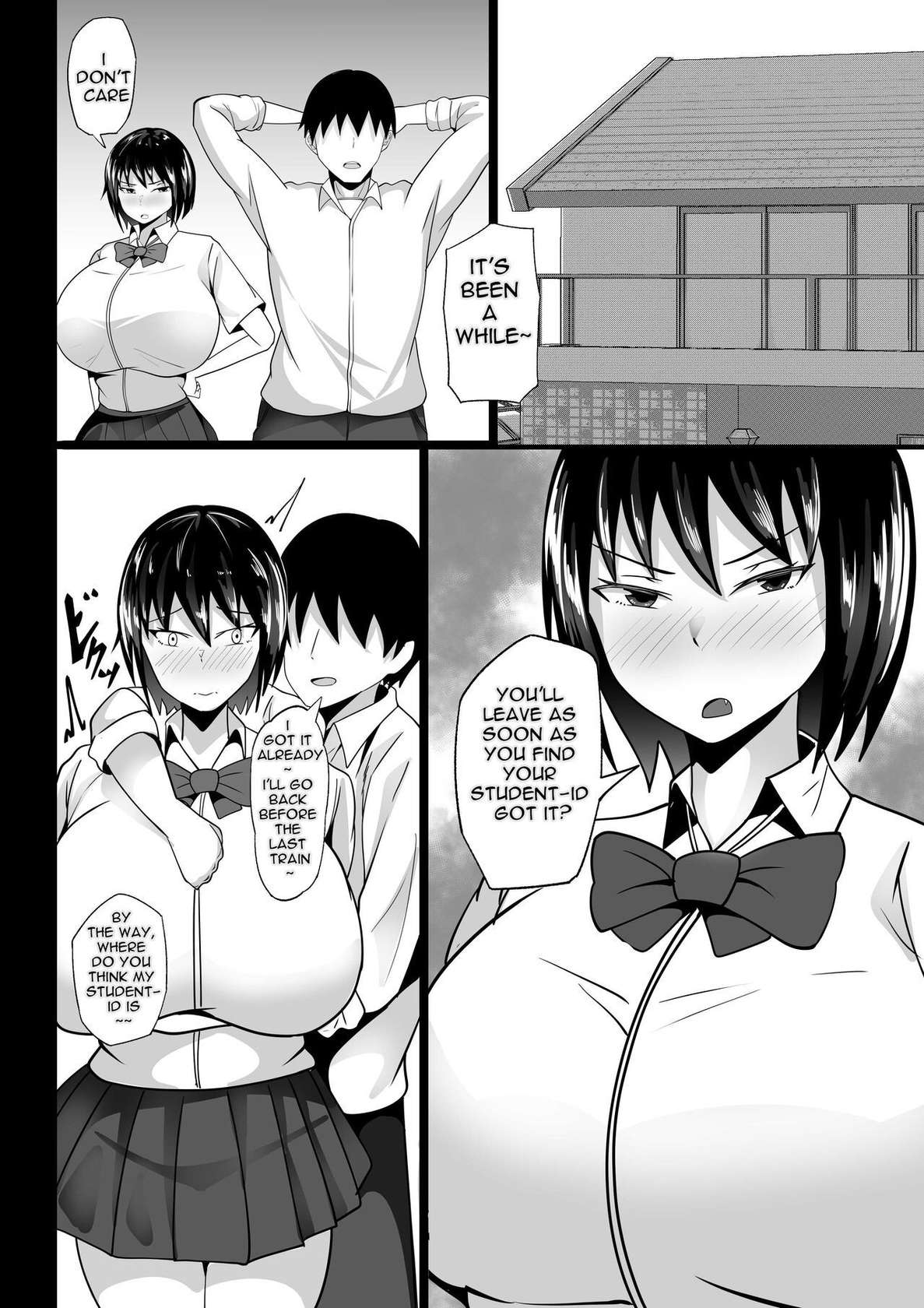 [Hakutamayu] Fuuki Iin no Deka Oppai ga Ore o Shuuden ni Ma ni Awasenai 2