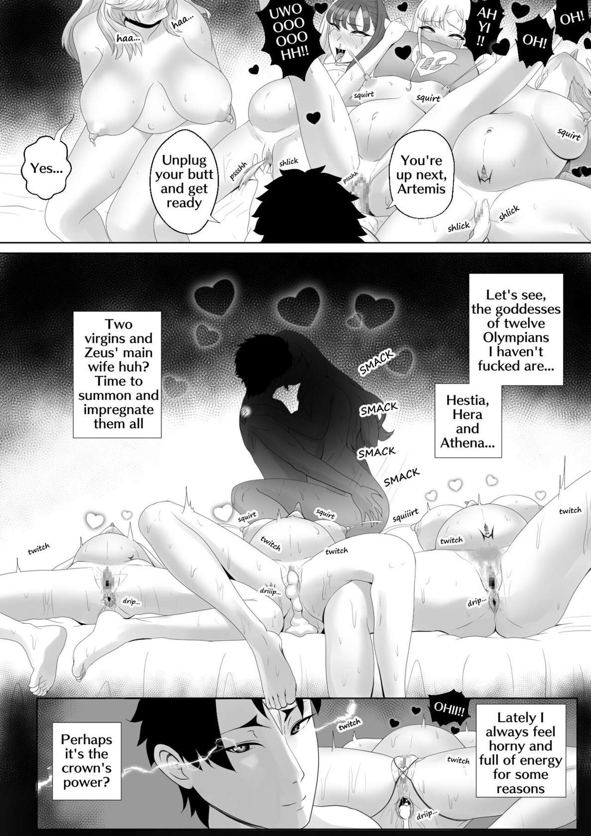 [kmvt] Olympus Goddesses Harem Comic (Fate/Grand Order) [English]