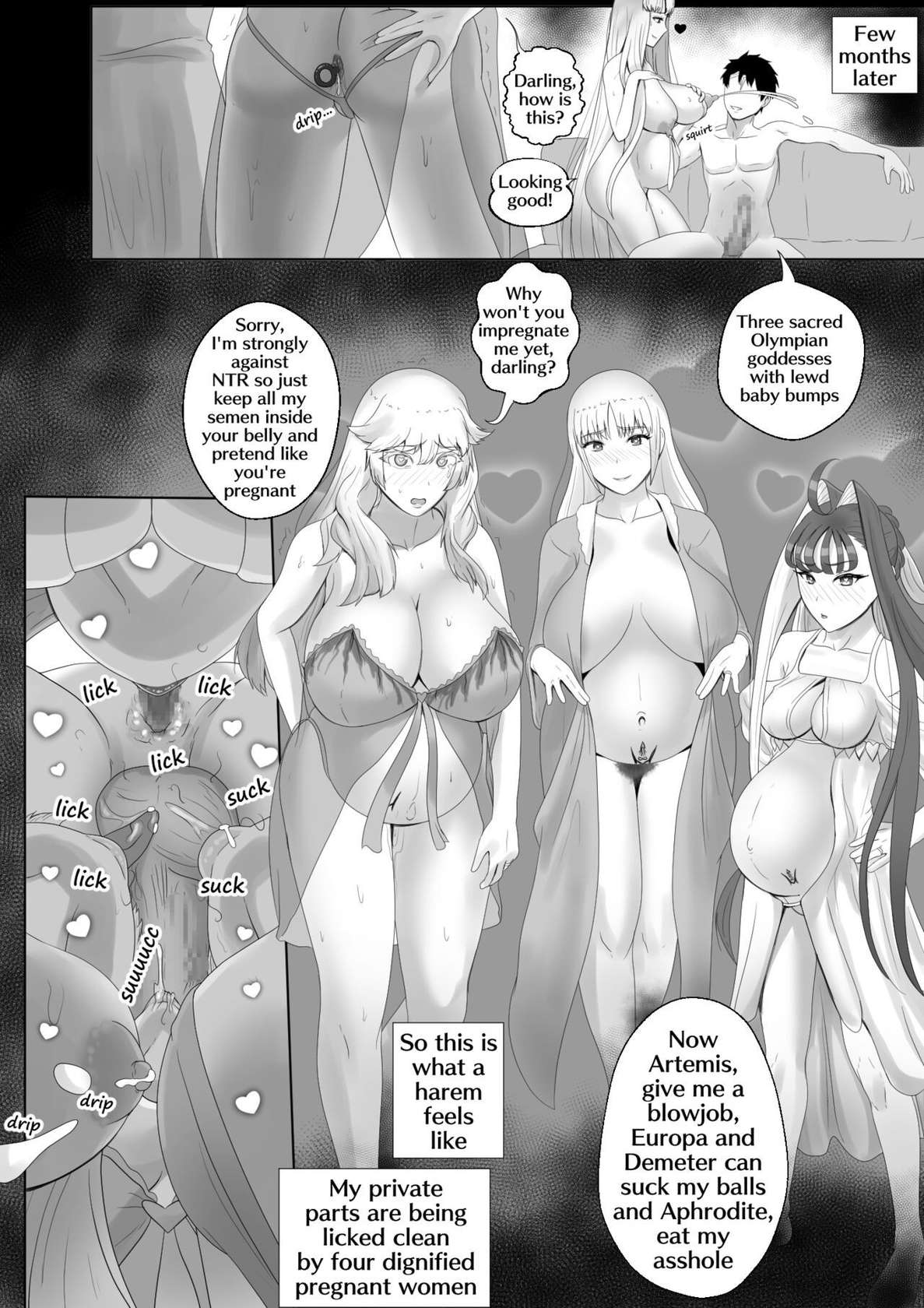 [kmvt] Olympus Goddesses Harem Comic (Fate/Grand Order) [English]