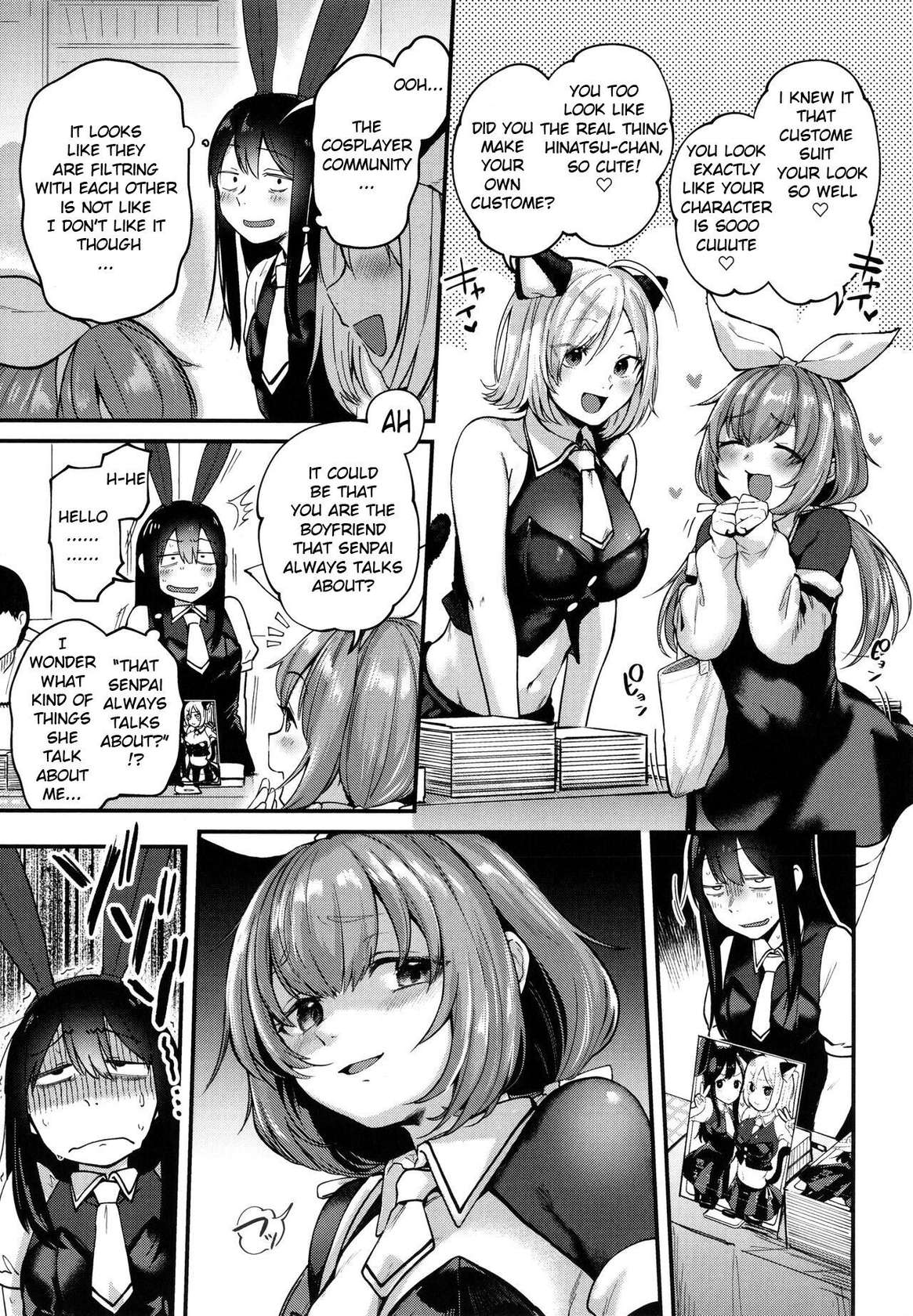 [Gosaiji]Do Doujin Artists Dream of Having a Cosplayer Threesome?[English][Nataniel][Digital]