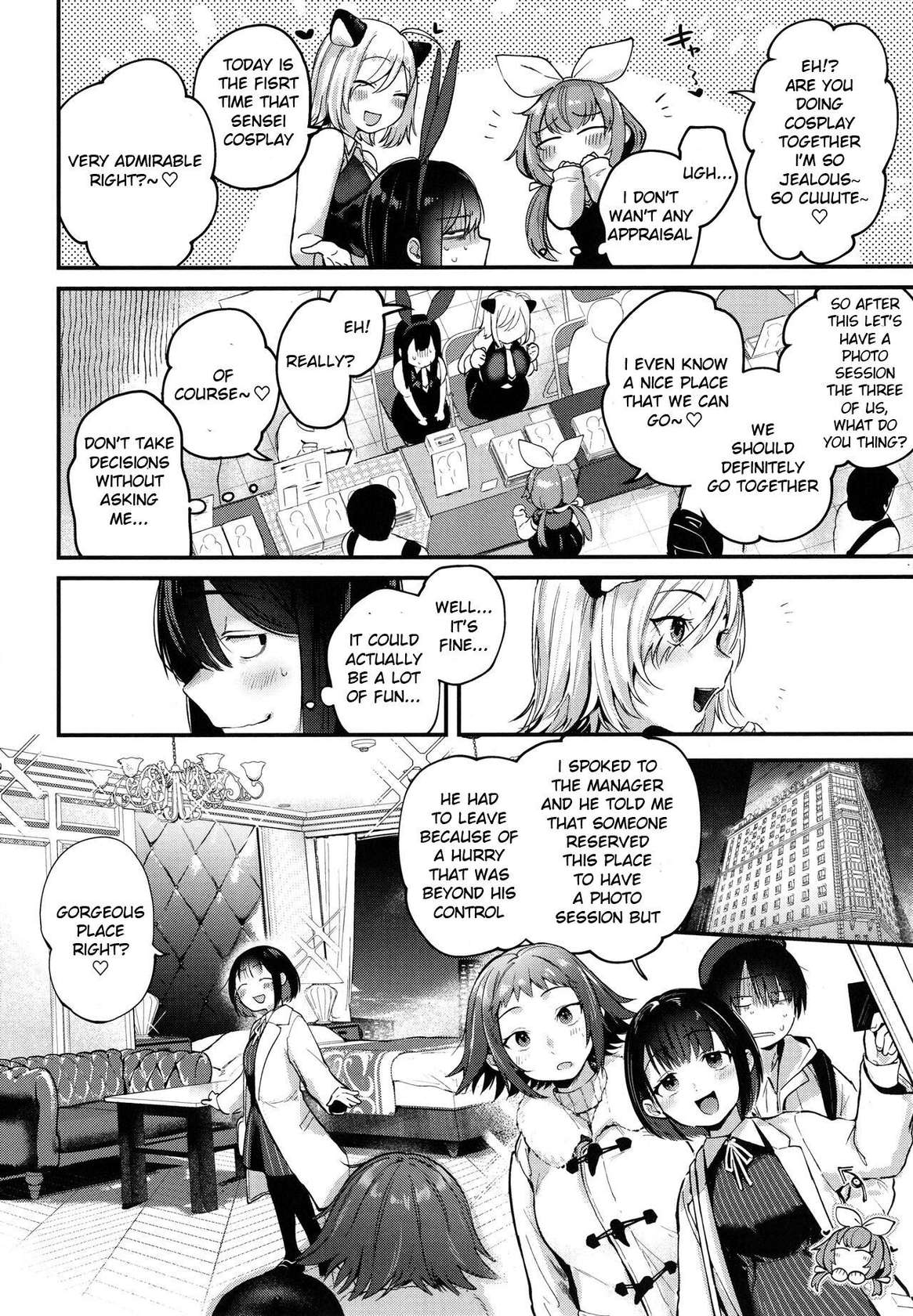 [Gosaiji]Do Doujin Artists Dream of Having a Cosplayer Threesome?[English][Nataniel][Digital]