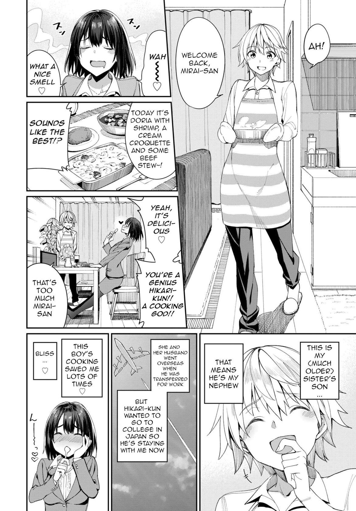 [Asamine Tel] Mirai no Hikari (COMIC BAVEL 2021-10) [English] [Digital]