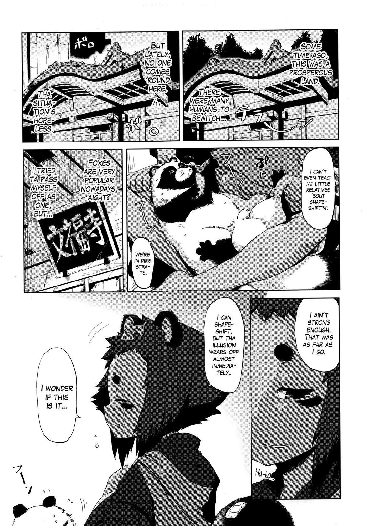 [Uchuu Ika] Roriura Tanuki no Kayazan'you | The over-optimistic back alley tanuki miscalculation (Towako 6) [English] [The Blavatsky Project]