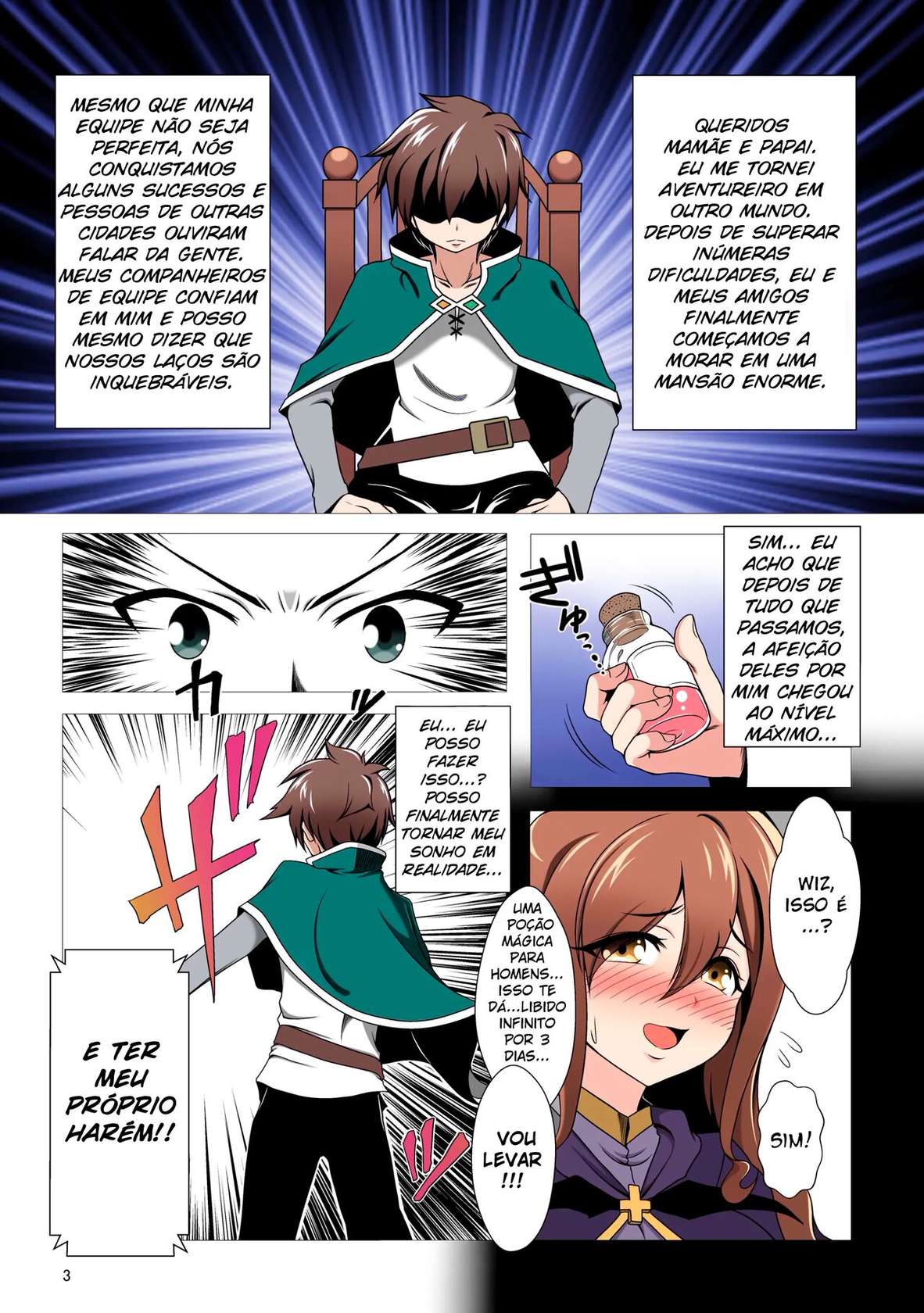 [Bad End RST (J-MAX JAPAN)] Kono Koukando nara Sorosoro Harem Ikerun ja ne? (Kono Subarashii Sekai ni Syukufuku o!) [Portuguese-BR] [Colorized] [Digital]