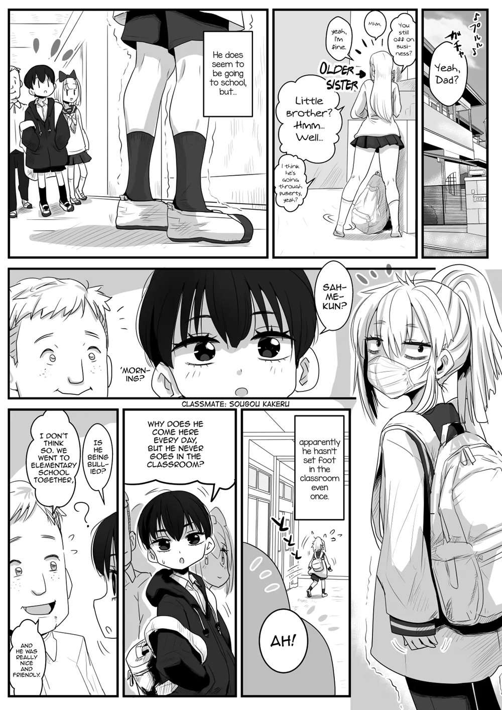 Same-kun Wa Senpai To Douseiai Shitai [Oneshot]