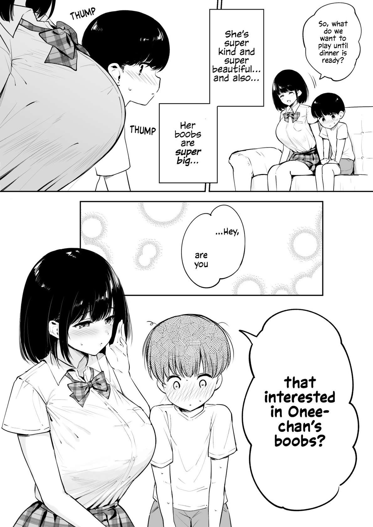 [Yue] Kinjo no Onee-chan to Orusu Ban | Home Alone with the Neighborhood Onee-chan [English] [Solas]