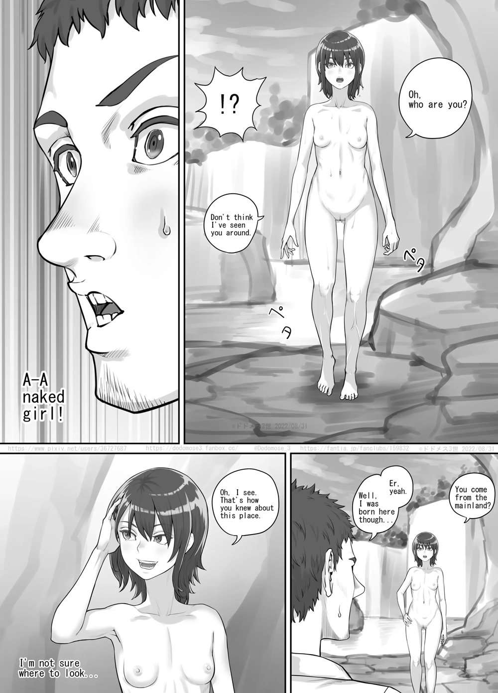 The Girl I Met in the Cove [Oneshot]