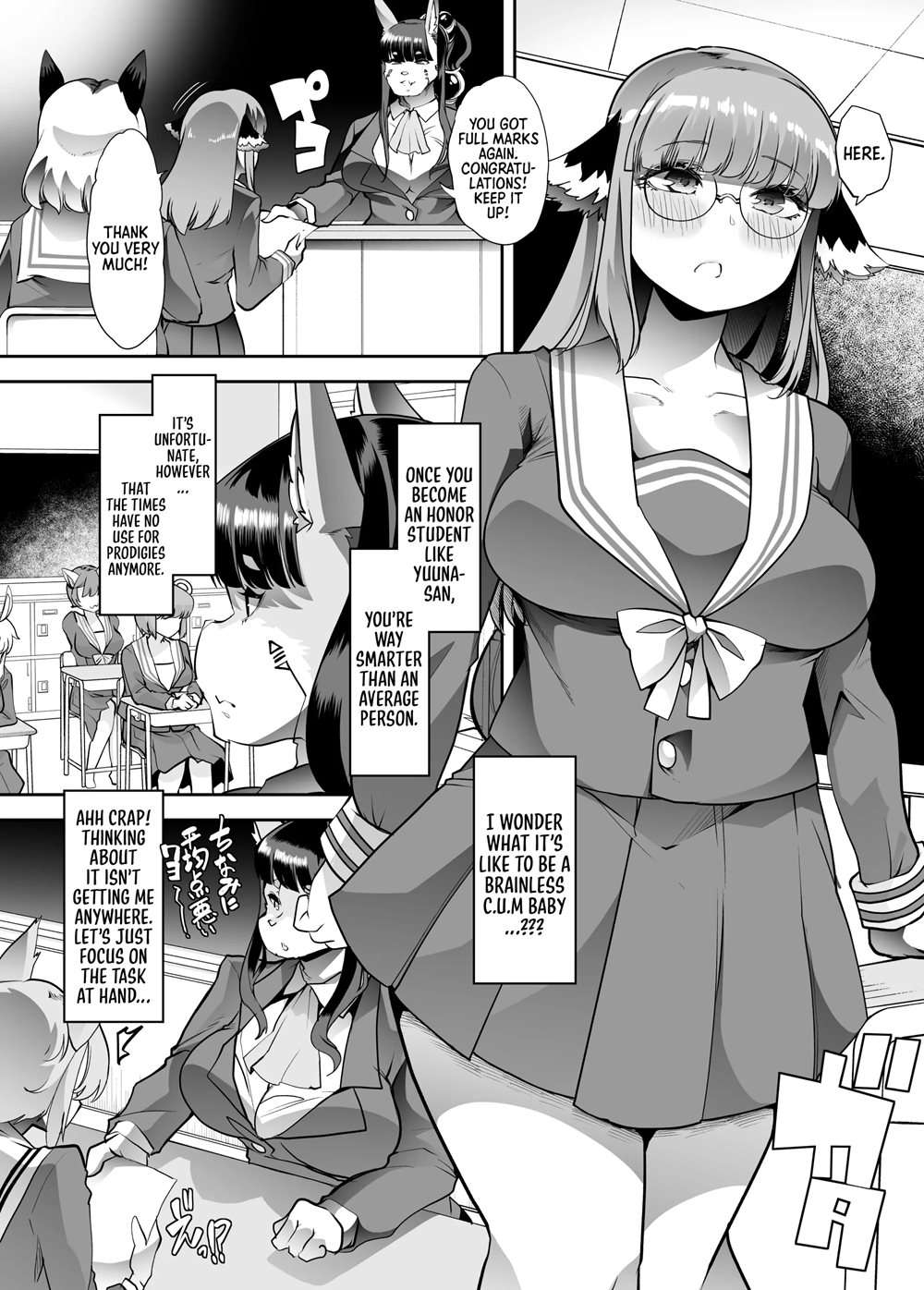 Honor Student Is A C.U.M. (Cumming Uncontrollably Madness) Baby [Oneshot]