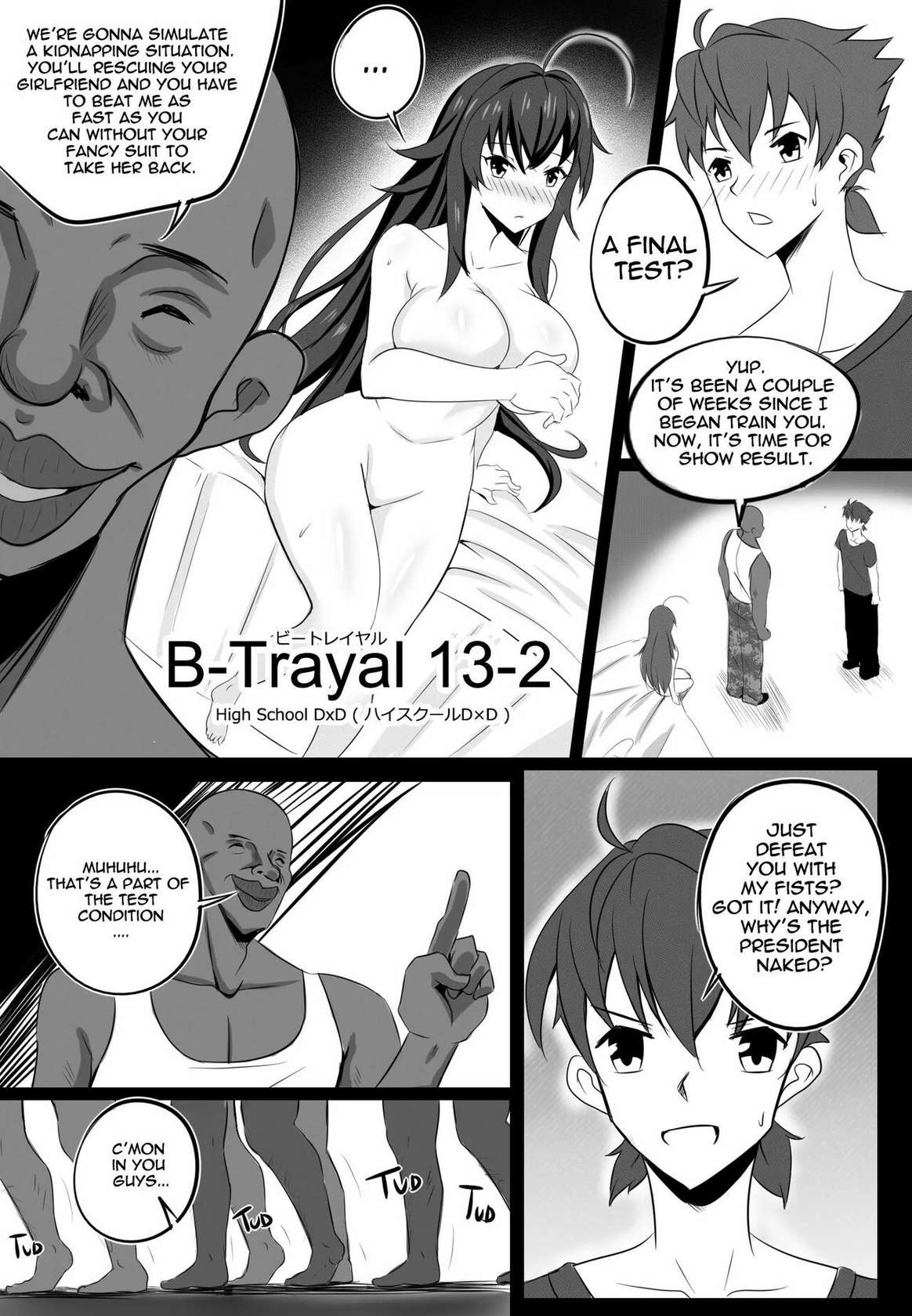 [Merkonig] B-Trayal 13-2 Rias (Uncensored) (Highschool Dxd) [English]