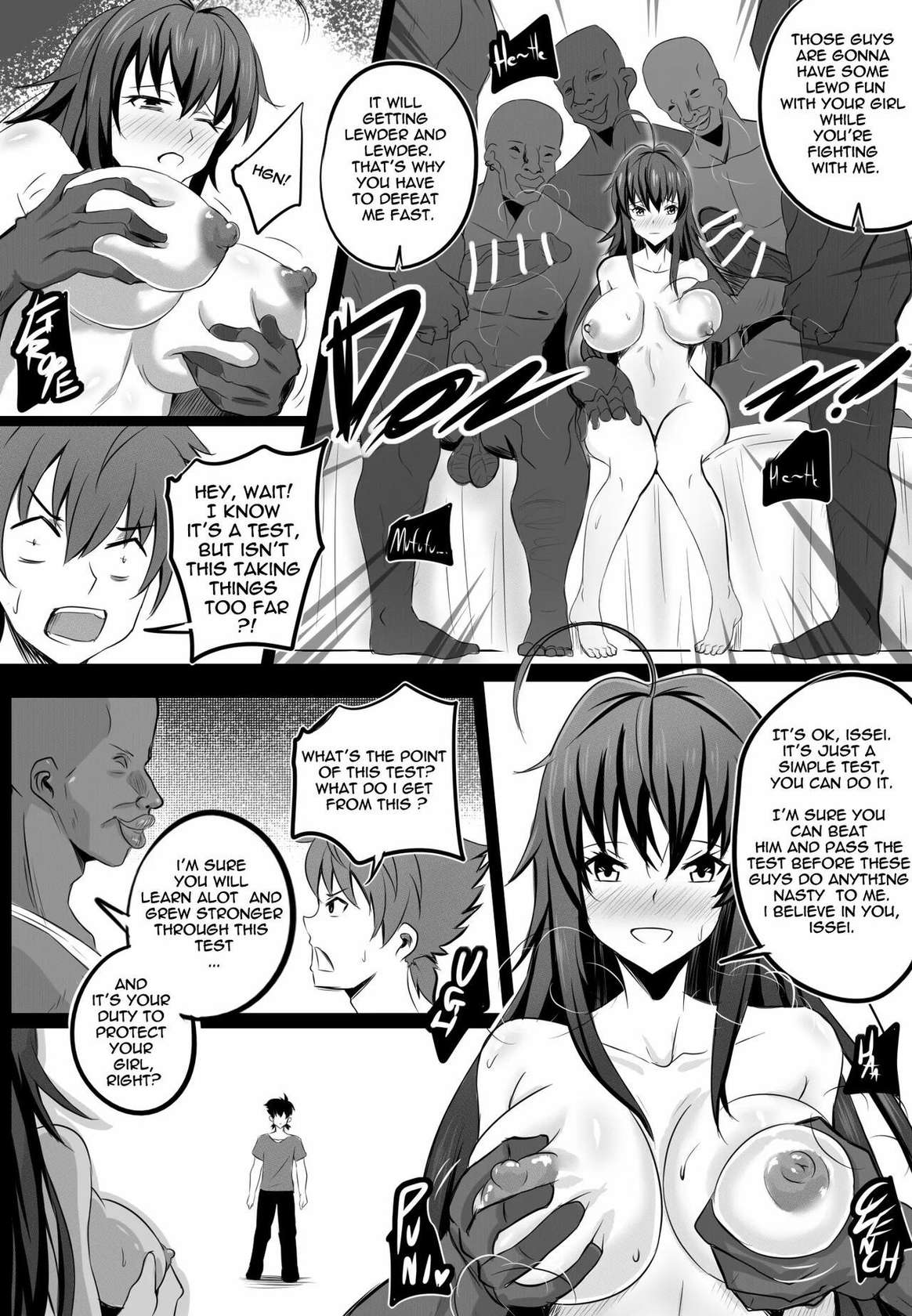 [Merkonig] B-Trayal 13-2 Rias (Uncensored) (Highschool Dxd) [English]