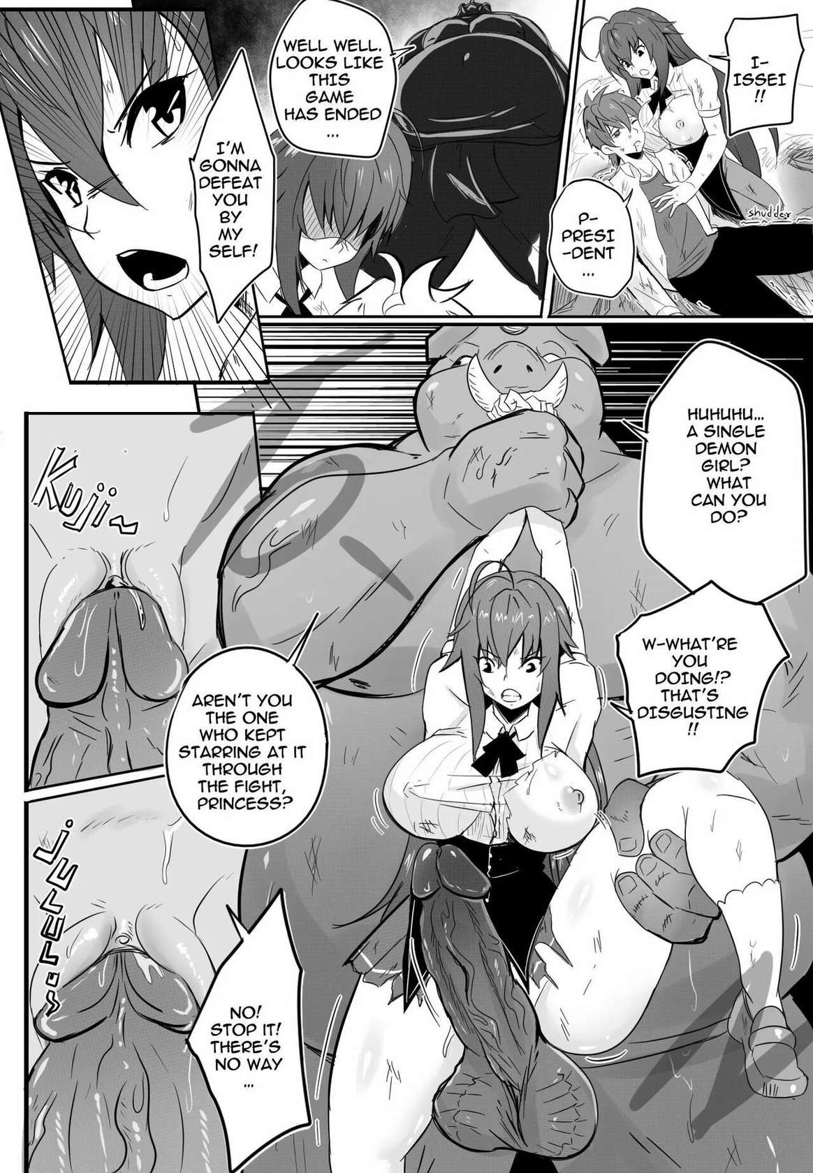 [Merkonig] B-Trayal 13-3 (decensored) (Highschool Dxd) [English]