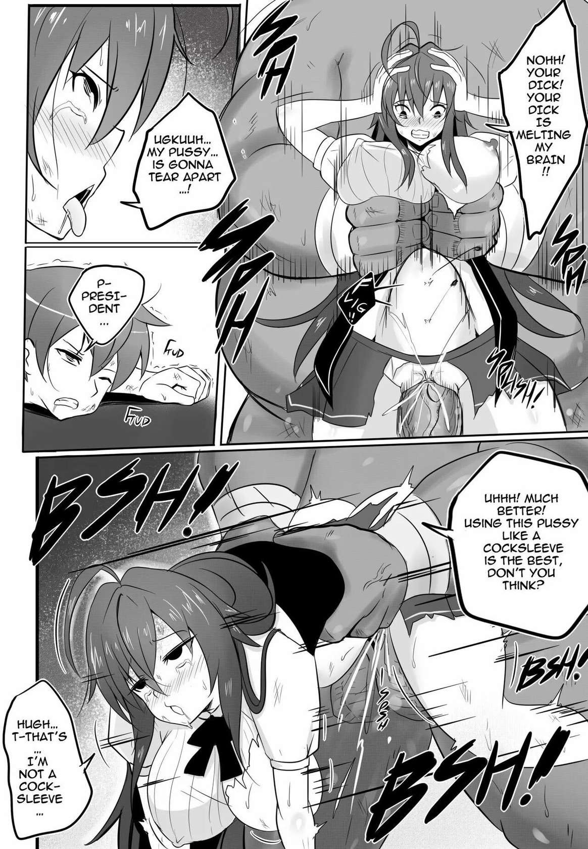 [Merkonig] B-Trayal 13-3 (decensored) (Highschool Dxd) [English]