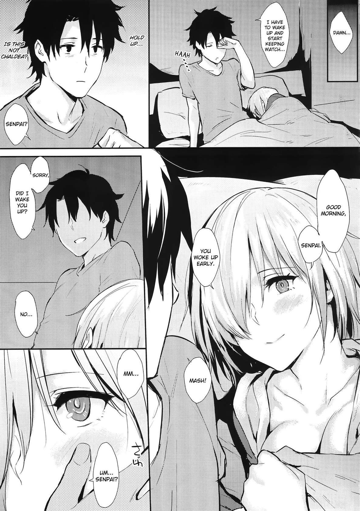 (COMIC1☆11) [Cat FooD (Napata)] Mash-ppoi no! (Fate/Grand Order)[English][KizuSkip]