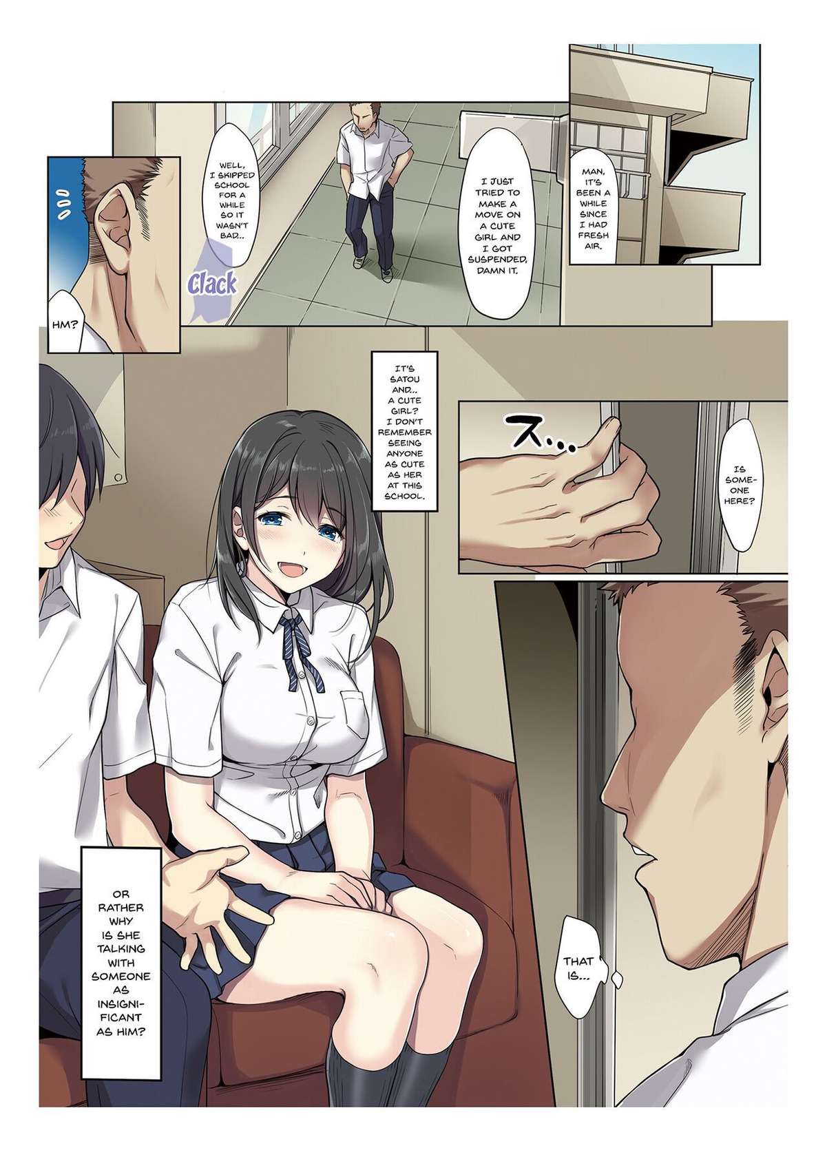 [Airy Socks] Kanojo no Okashita Ayamachi | Getting Fucked Is Her Fault [English] {Doujins.com} [Decensored] [Digital]