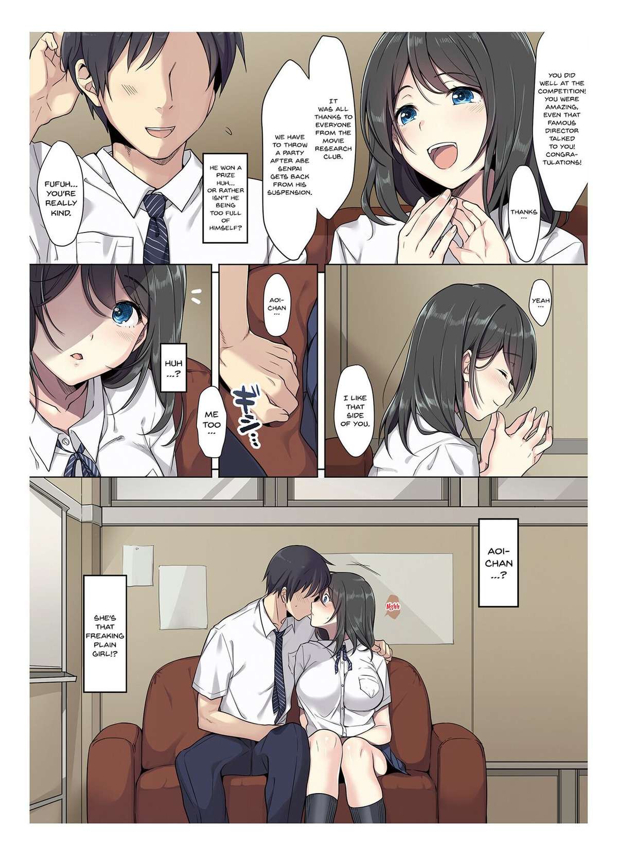 [Airy Socks] Kanojo no Okashita Ayamachi | Getting Fucked Is Her Fault [English] {Doujins.com} [Decensored] [Digital]