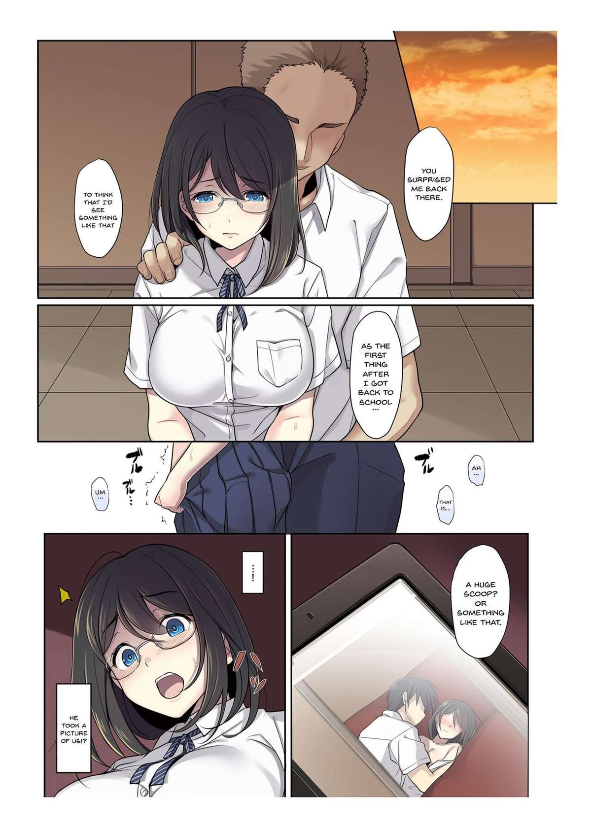 [Airy Socks] Kanojo no Okashita Ayamachi | Getting Fucked Is Her Fault [English] {Doujins.com} [Decensored] [Digital]