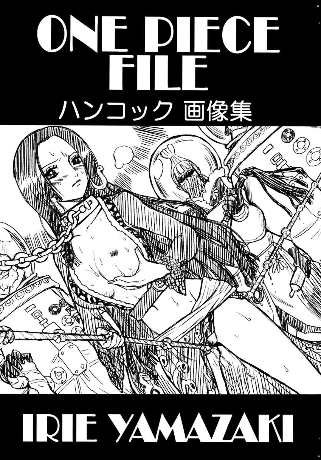 (COMIC1☆4) [Rat Tail (Irie Yamazaki)] ONE PIECE FILE Hancock Gazoushuu (One Piece) [English] {EL JEFE Hentai Truck}