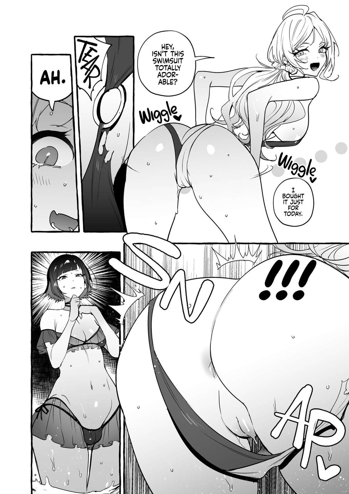 [Hibon (Itami)] Futanari-san to Nonke-san Vacance Hen | Straight Girl Meets Futa: Vacation Arc [English] {2d-market.com} [Decensored] [Digital]