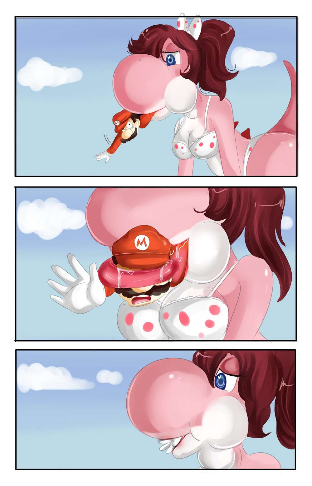 [SaintxTail] Female Yoshi Noms