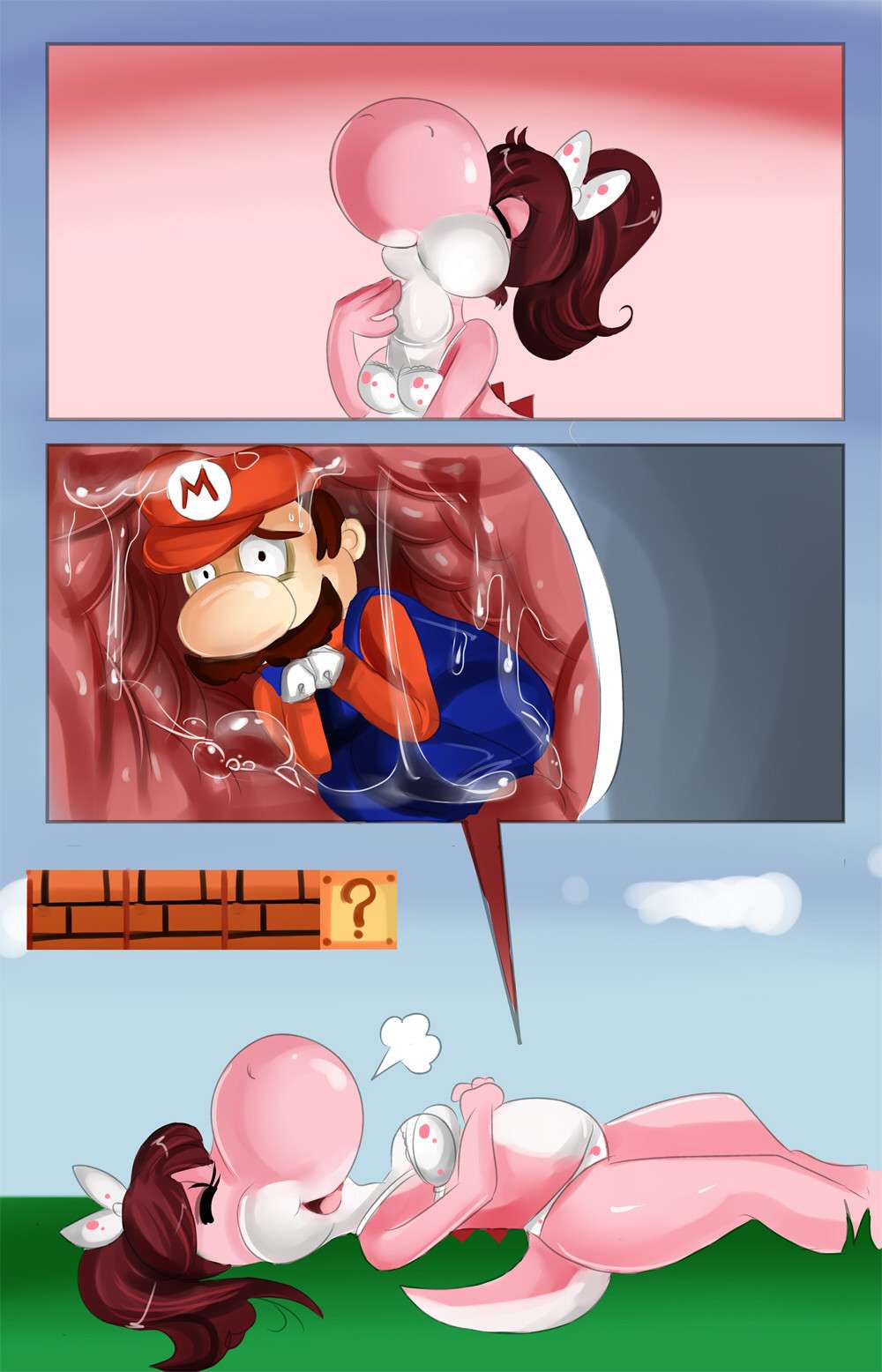 [SaintxTail] Female Yoshi Noms