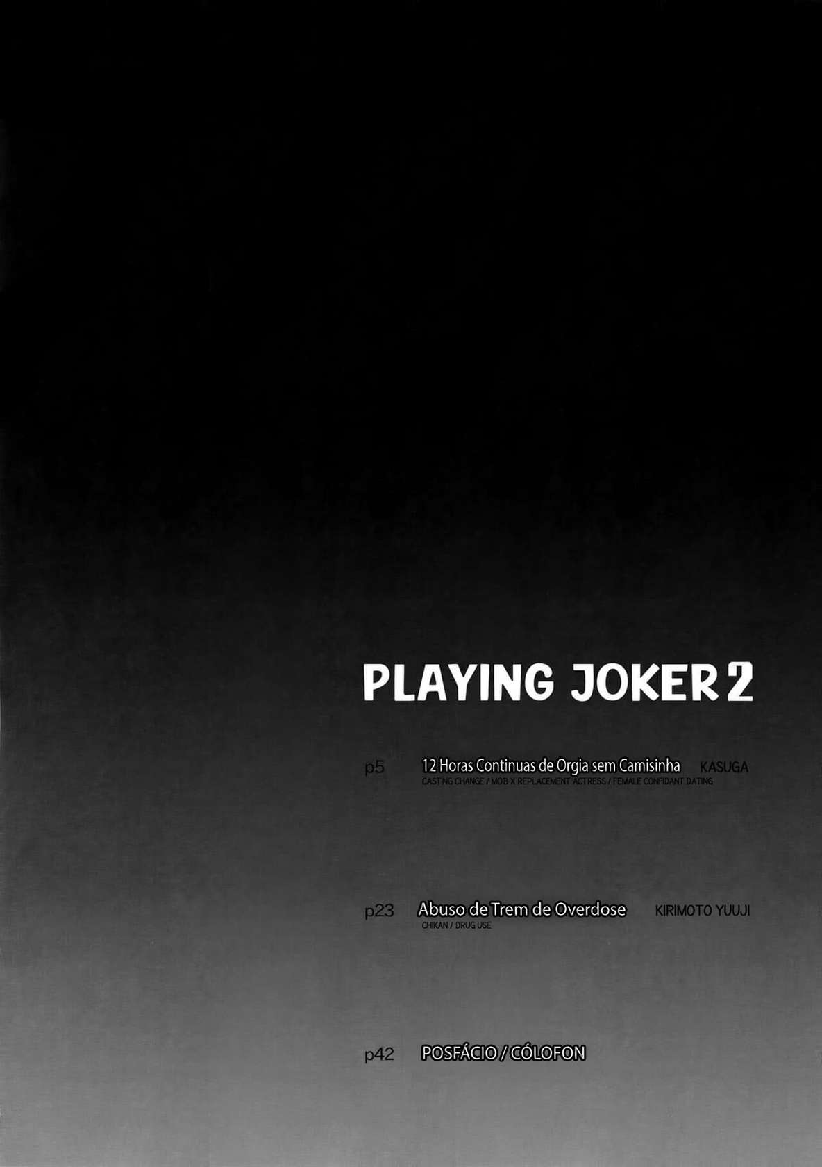 (Another Control 6) [downbeat, ksg (Kirimoto Yuuji, Kasuga)] Playing Joker 2 (Persona 5) [Portuguese]