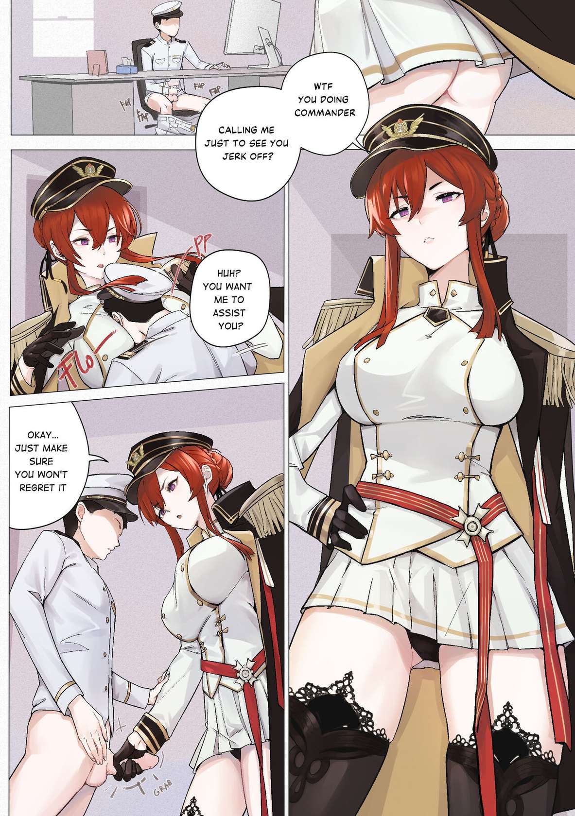 [yukimpoi] Monarch Doujin H (Azur Lane)