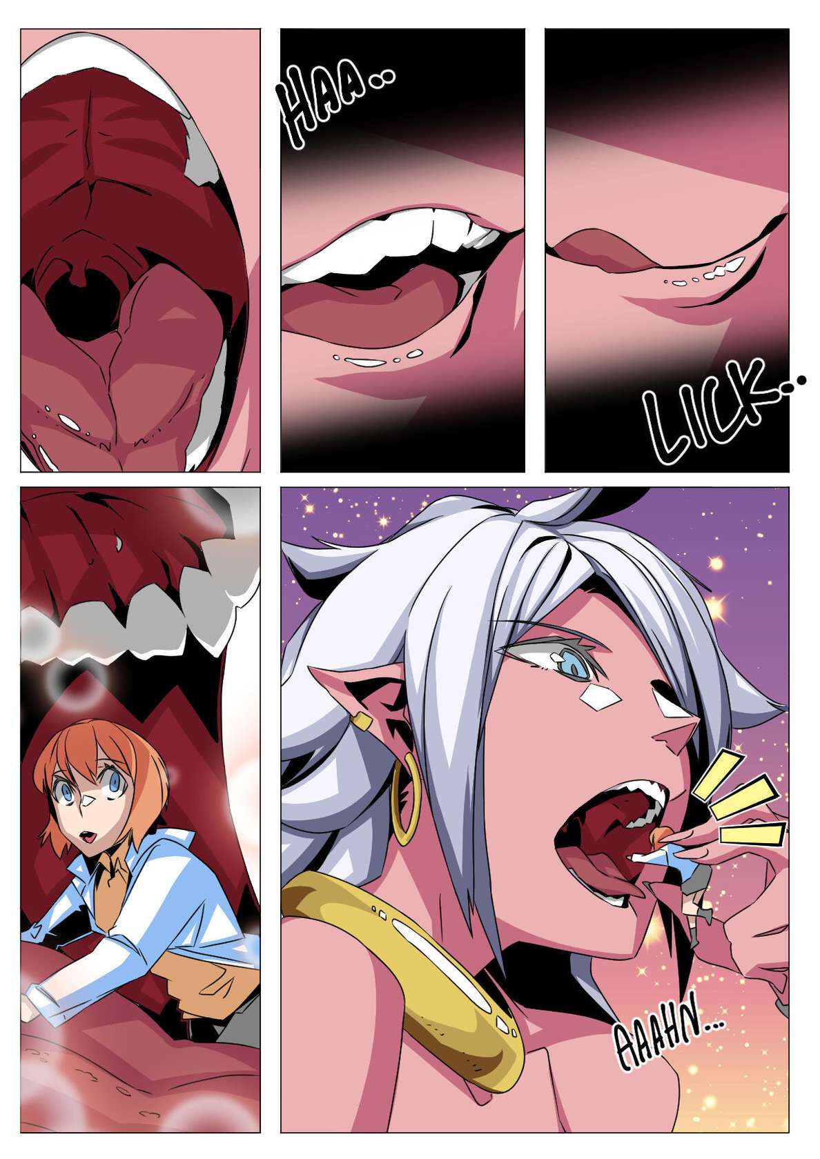 [LuckyB] Android 21 vore