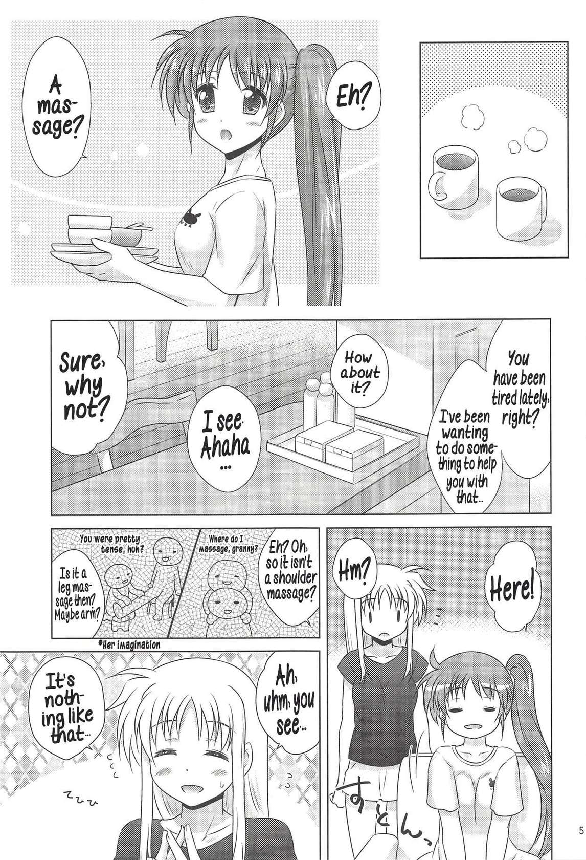 (C94) [SimpleClass (Shinozuki Kou)] Fate Massage! (Mahou Shoujo Lyrical Nanoha) [English] [Hikari no Kaze]