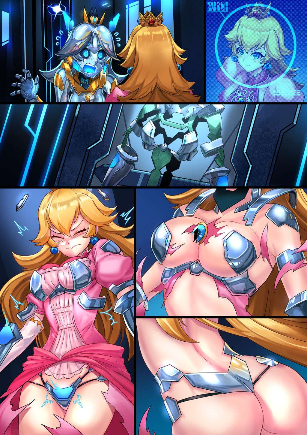 [Ibenz009] Princess Peach Robot Transformation