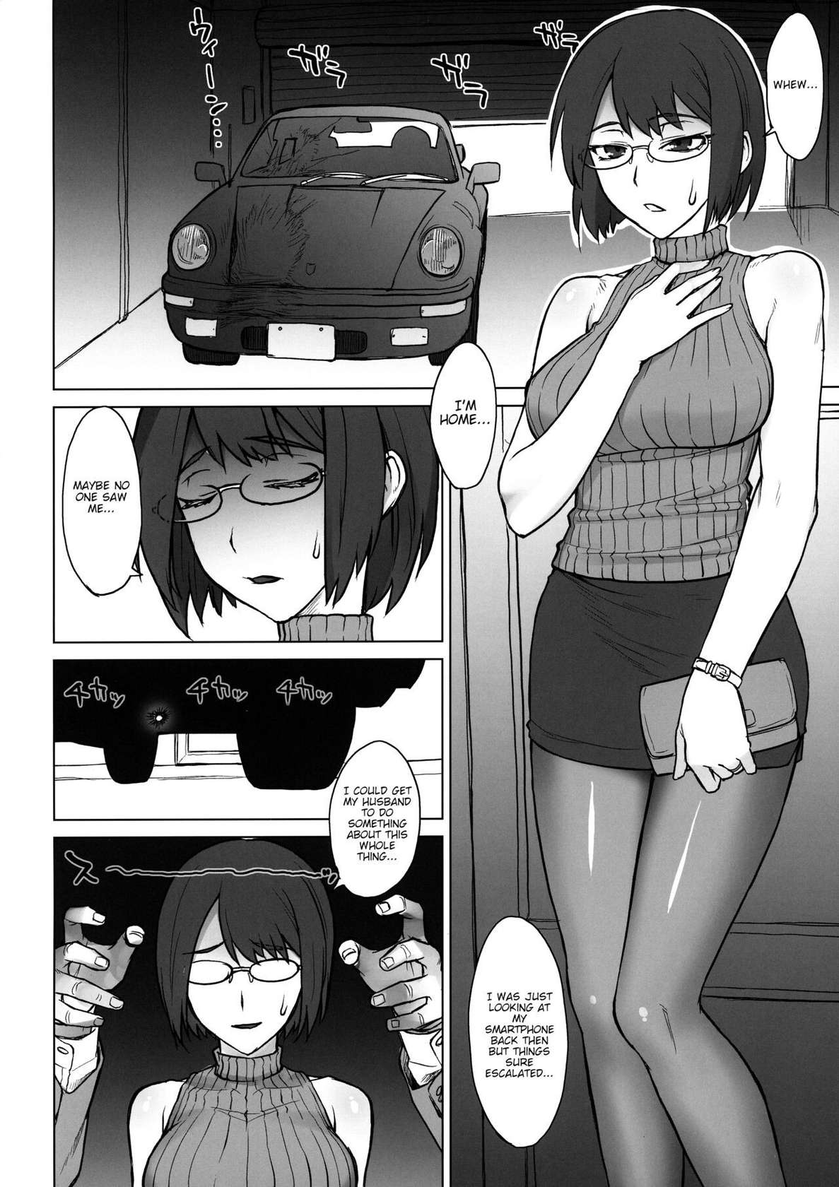 (COMIC1☆19) [Manguri Cannon (BANG-YOU)] Shachou Fujin Shizuka vs Dekachin Oji-san | A Company President's Wife vs A Geezer with a Huge Cock [English] [joobuspaidatl] [Digital]