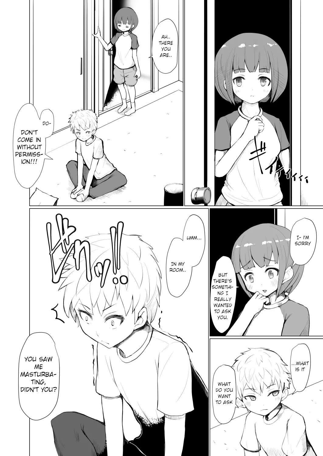 Futanari Imouto De Seitsuu Shichau Onii-Chan No Manga | An Older Brother Who Helps His Futanari Sister Masturbate