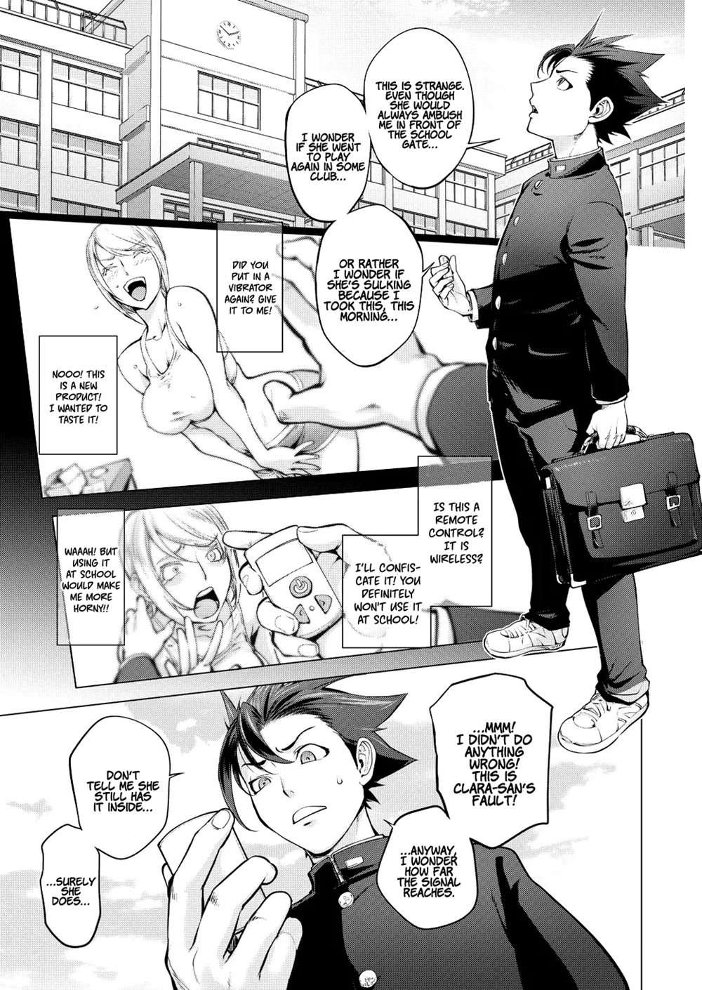 Clara-Sensei No Bijutsu Kyoushitsu [Oneshot]