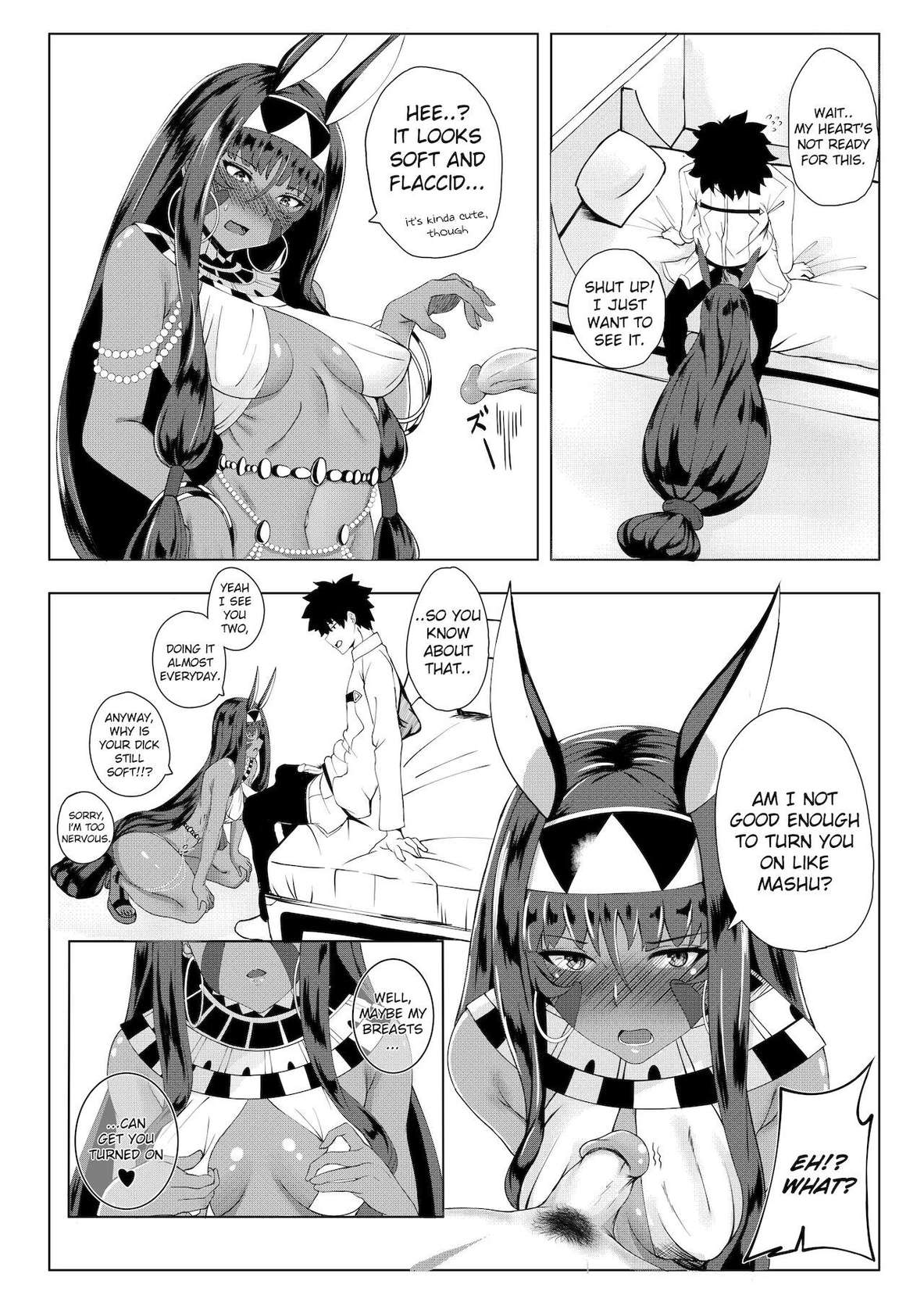 (COMIFURO 14) [Jualan Demi Modal Gacha (Deroo)] Nitocris mo Yaritai (Fate/Grand Order) [English]