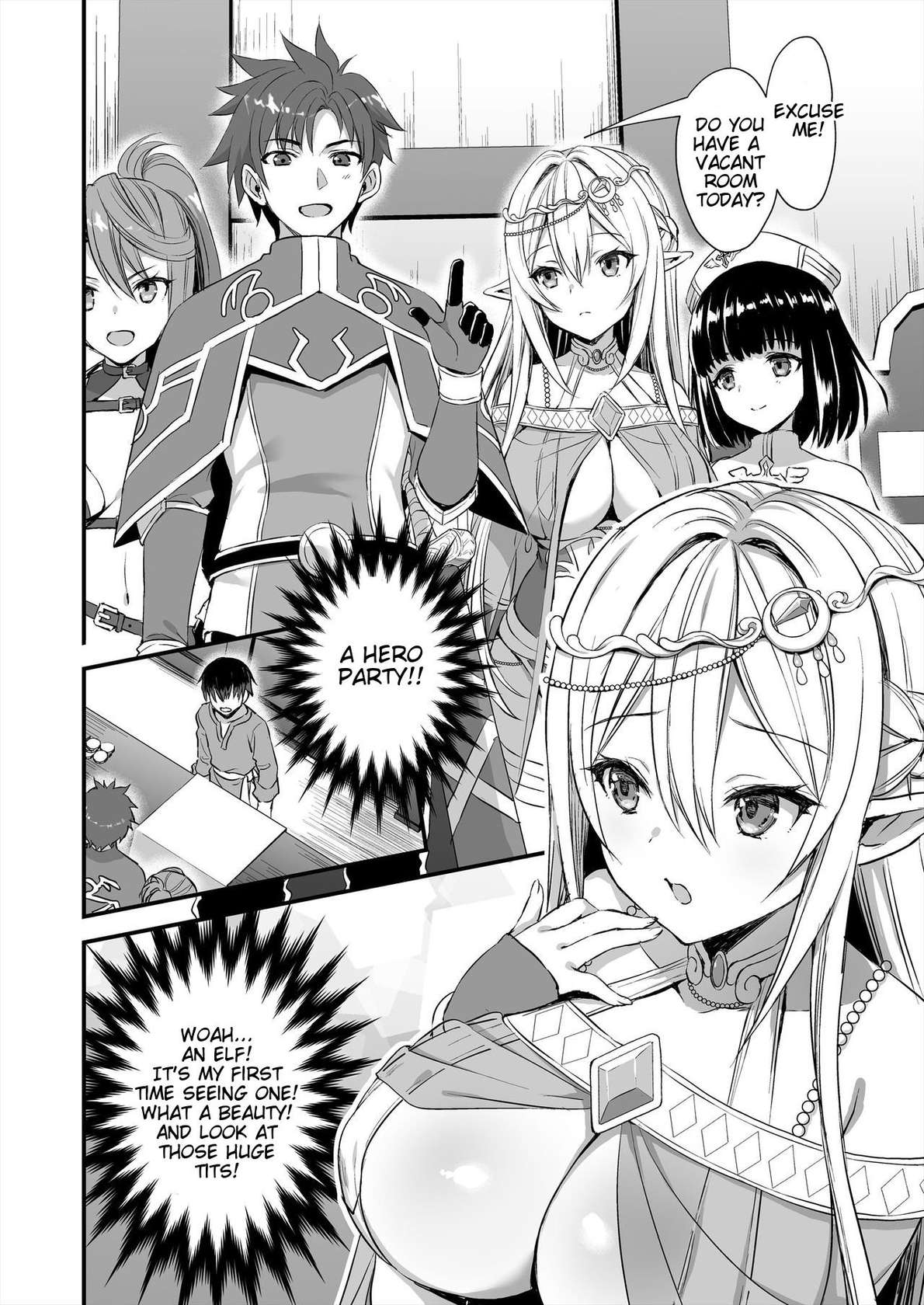 Horny Isekai Elf's Evil Eye [Ayakawa Riku] [English]