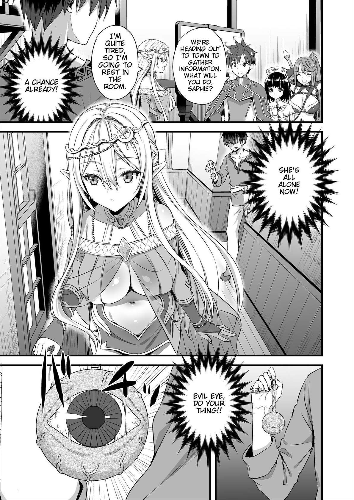 Horny Isekai Elf's Evil Eye [Ayakawa Riku] [English]