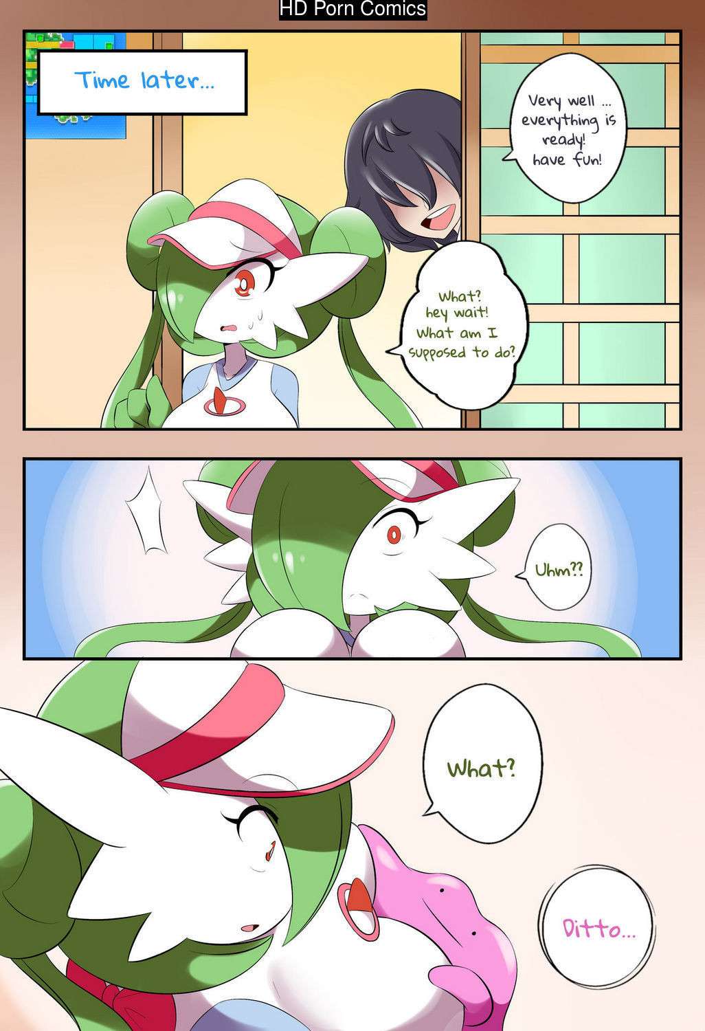 Gardevoir Trainer Comic Porn