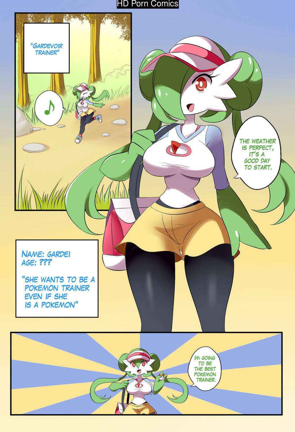 Gardevoir Trainer Comic Porn