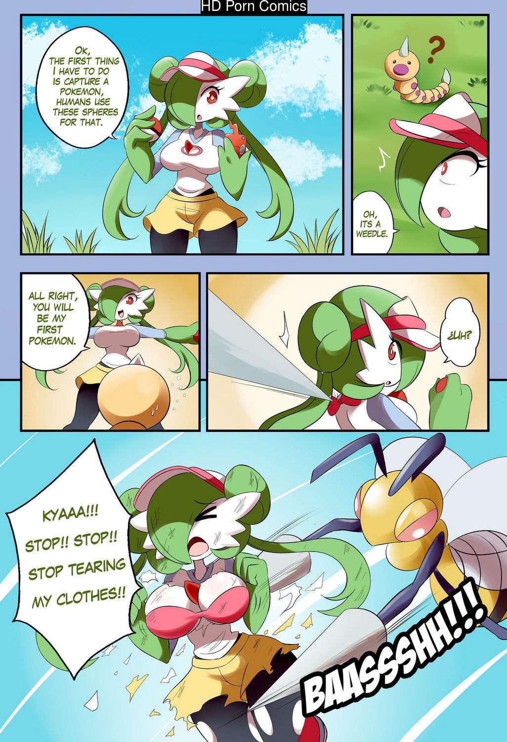 Gardevoir Trainer Comic Porn