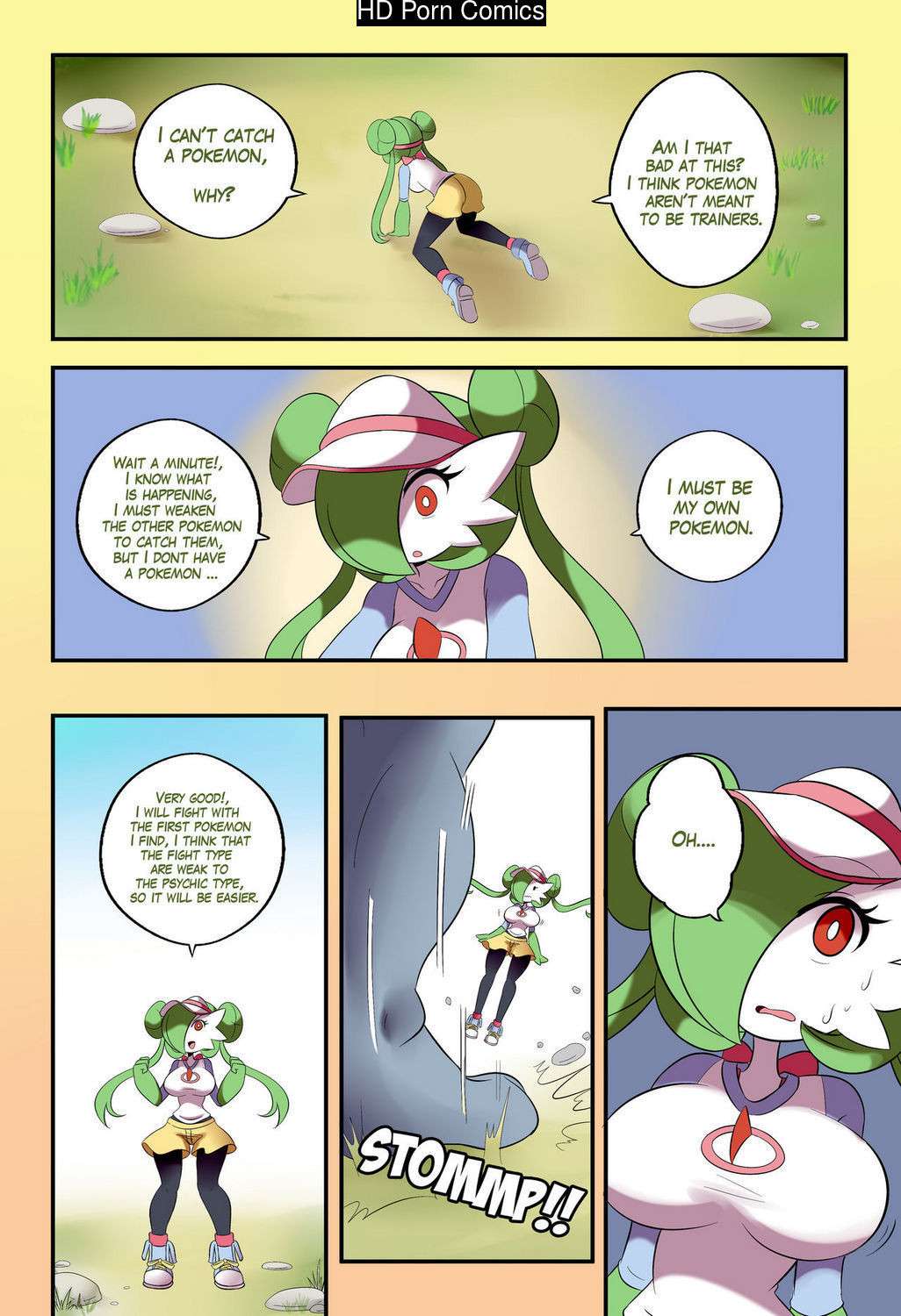 Gardevoir Trainer Comic Porn