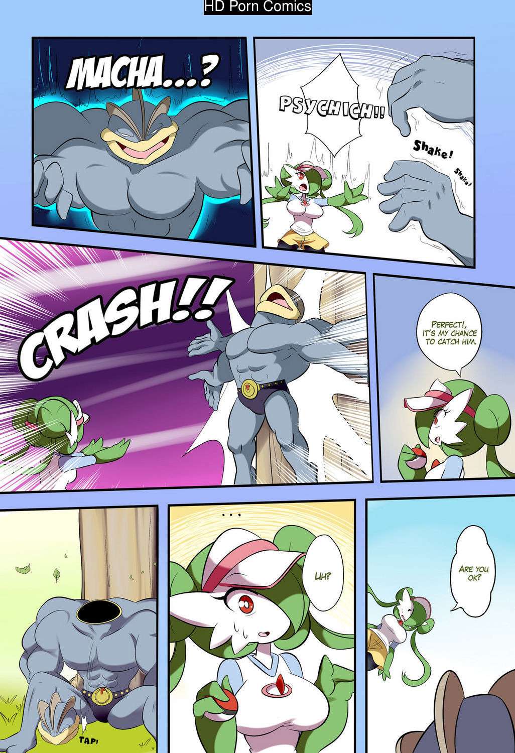 Gardevoir Trainer Comic Porn