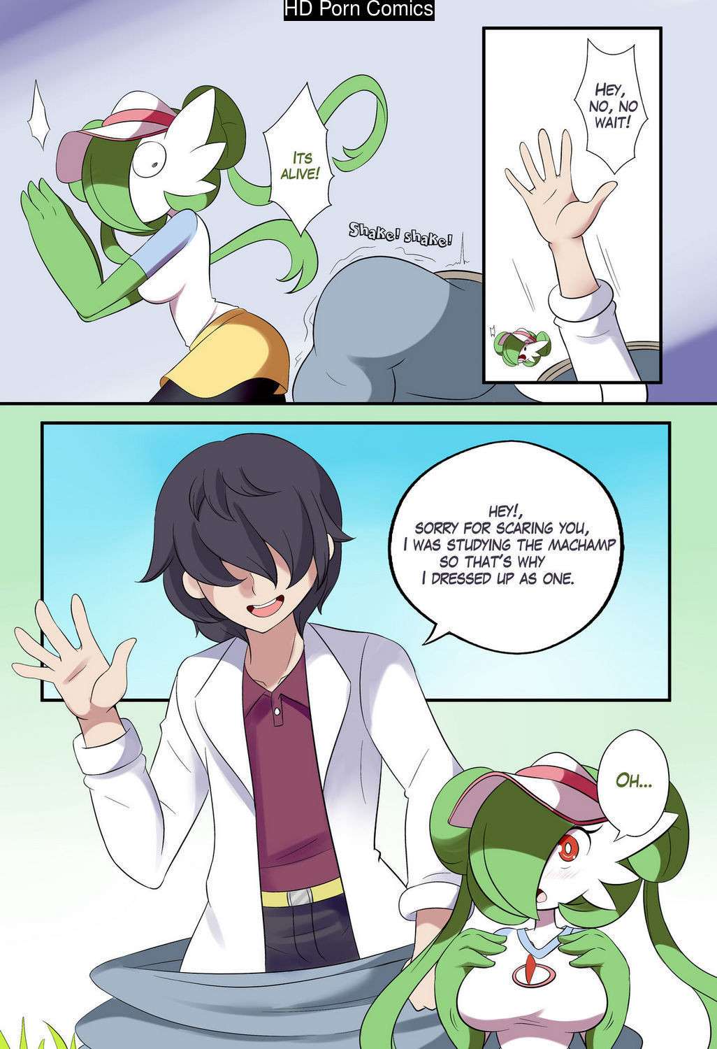 Gardevoir Trainer Comic Porn