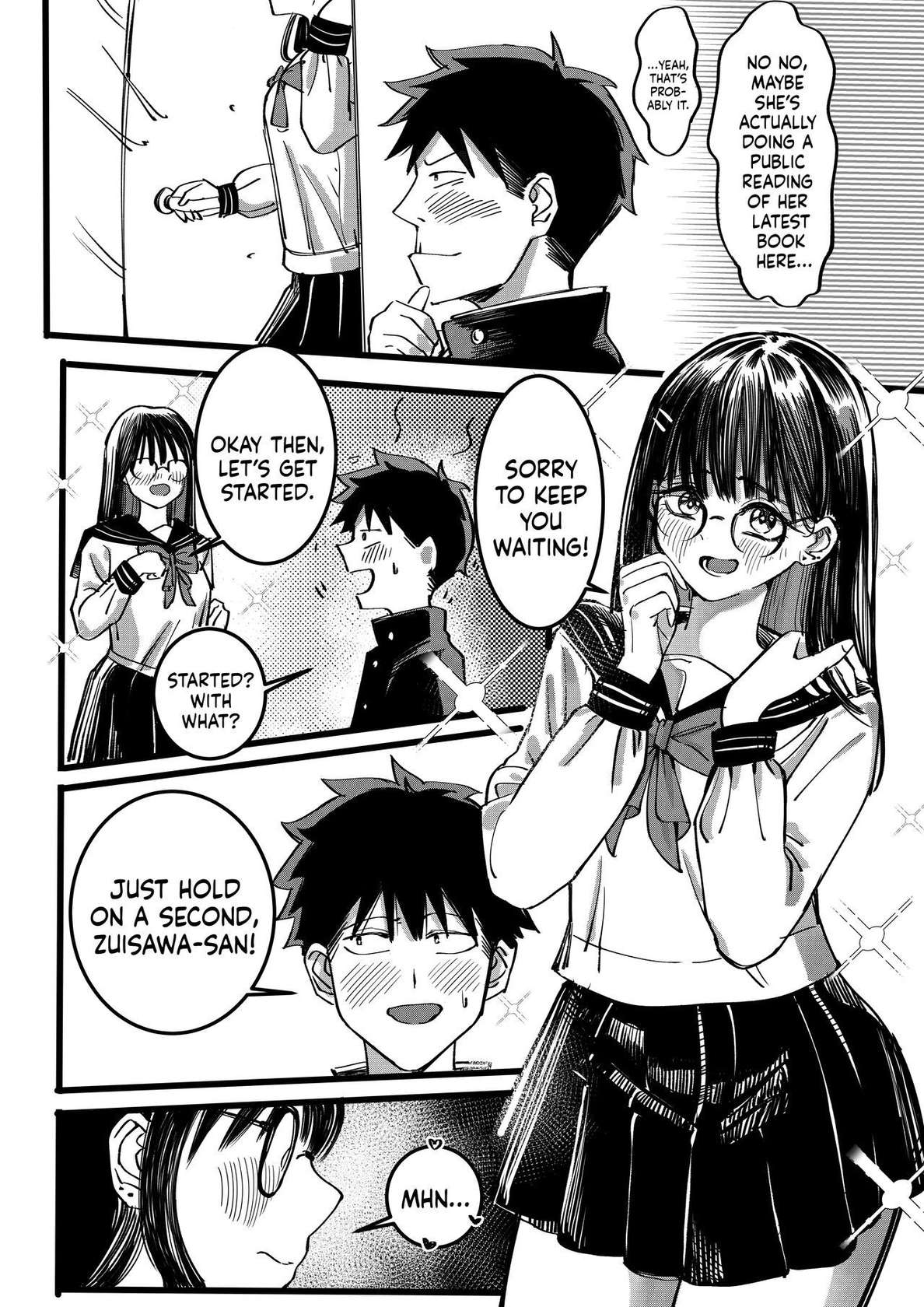 [Hakutamayu (Kusogaki)] Boku to Mizusawa-san no Ano koto! | That Thing Between Me And Zuisawa-san! [English] [Mr_Person]