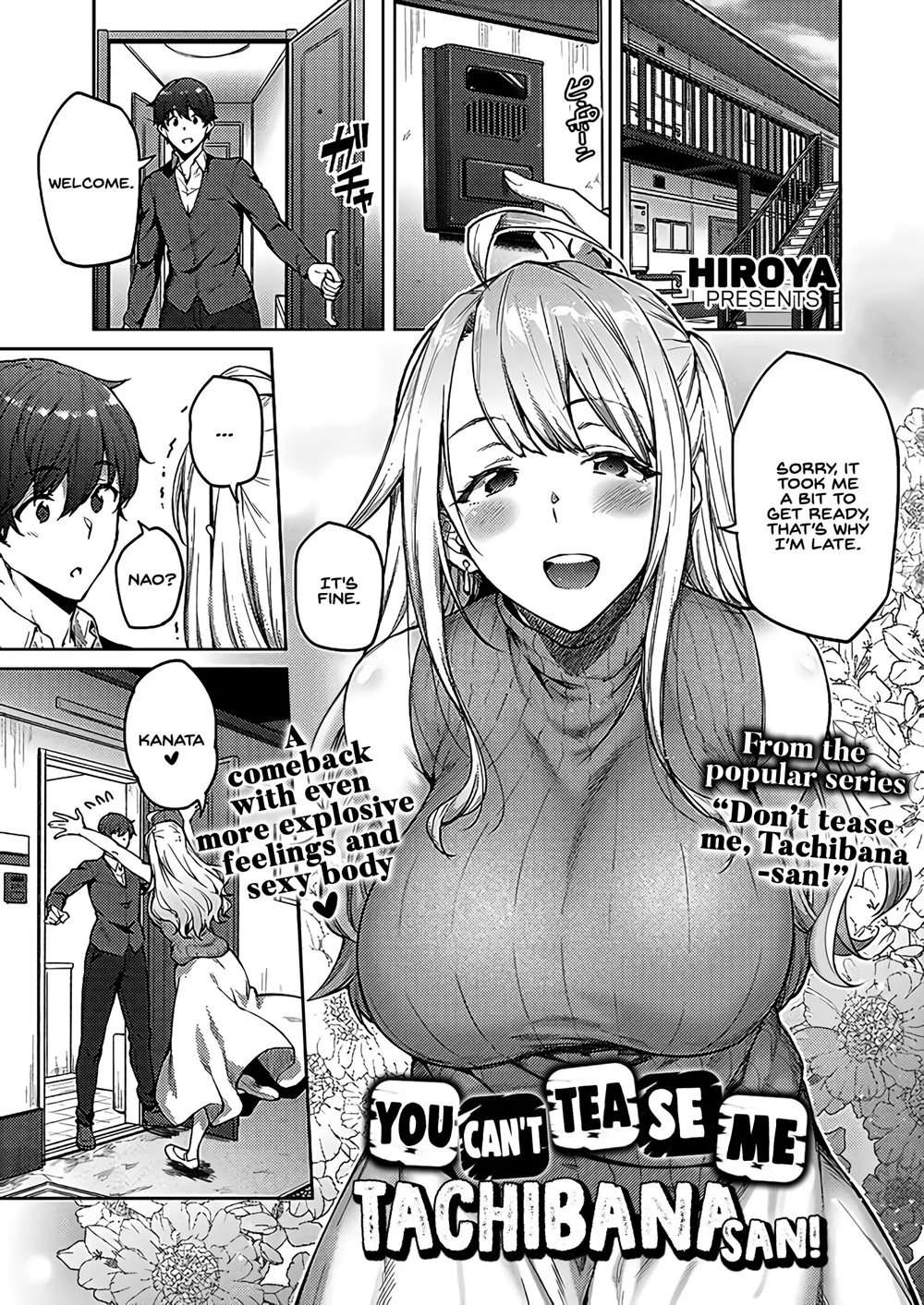 You Can't Tease Me Tachibana-san! [Oneshot]