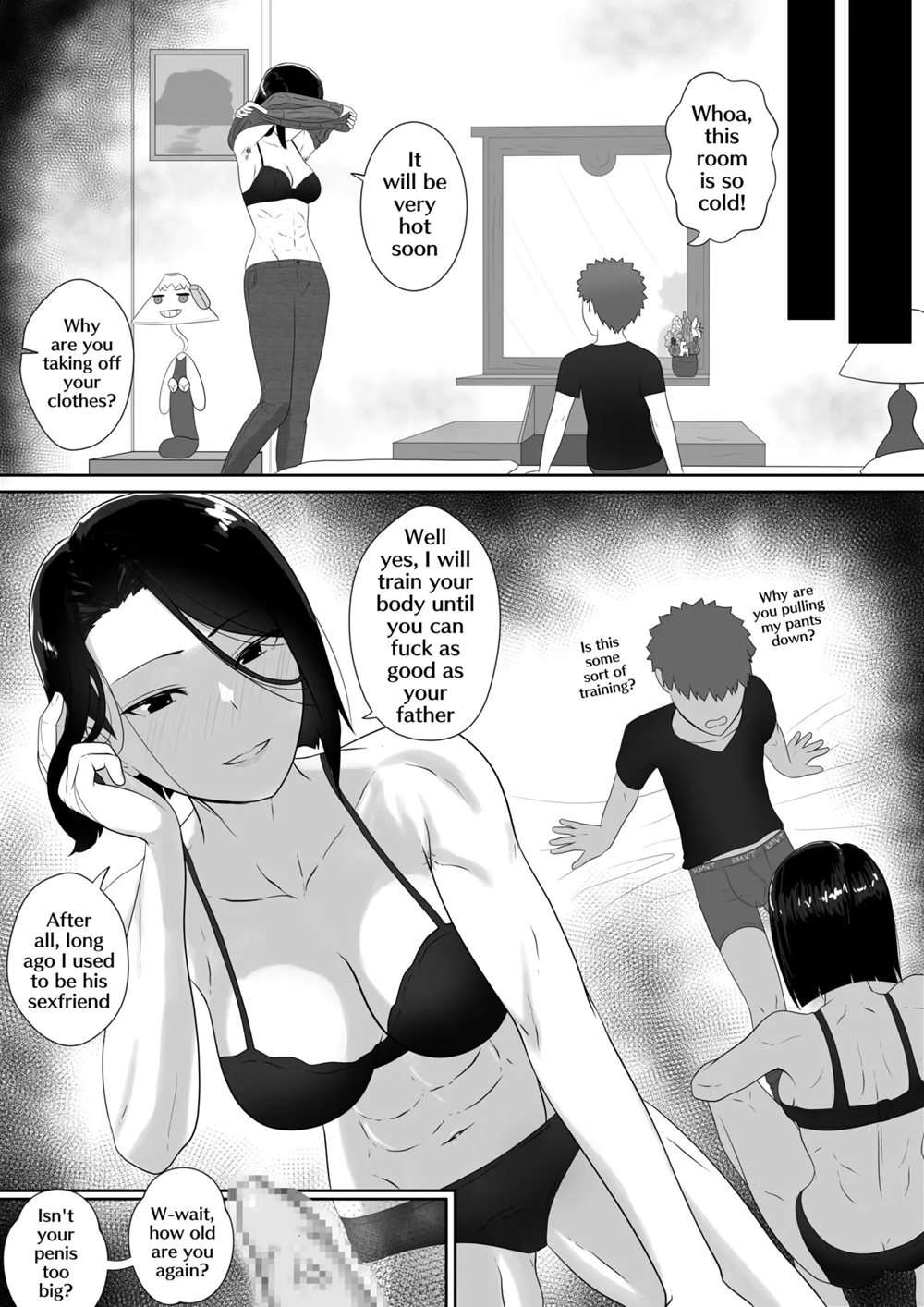 Secret Training With Maiya-Sensei [Oneshot]