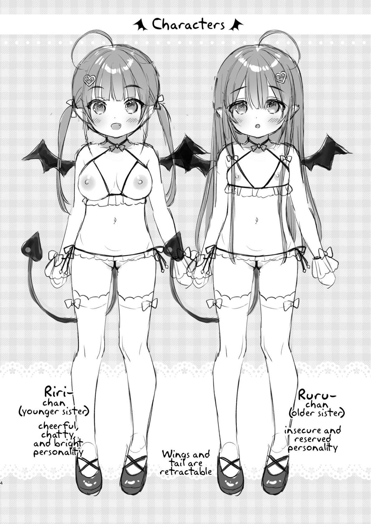 [Usacastle (Usashiro Mani)] Totsugeki Futago Succubus-chan | Attack of Succubus Twins [English] [Skeletan Hand Translation tm] [Digital]