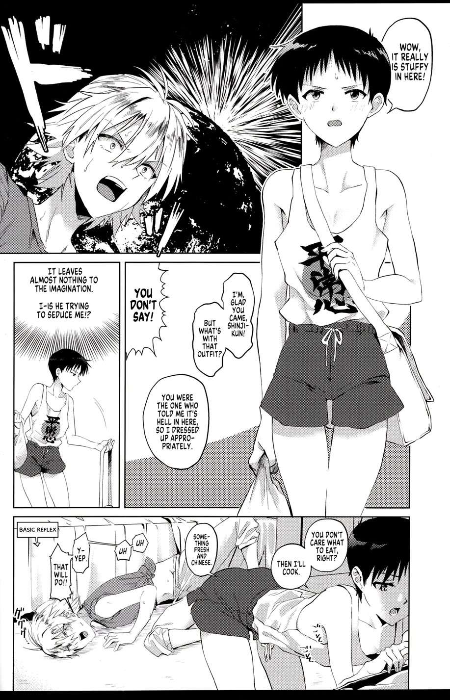 Nagisa Wants Shinji To Understand His Mad Love! [Oneshot]