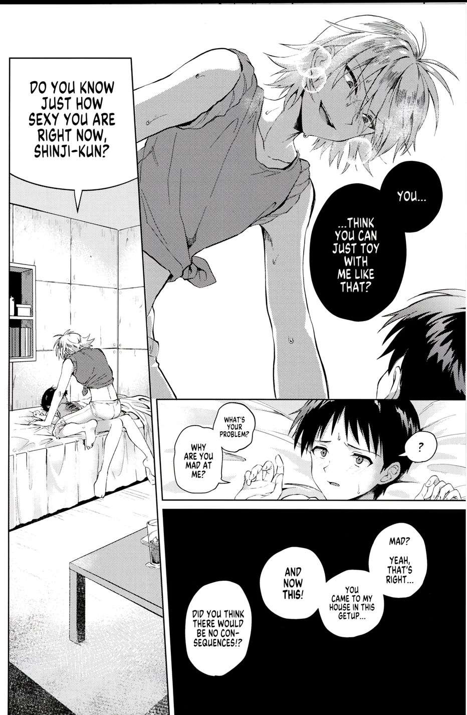 Nagisa Wants Shinji To Understand His Mad Love! [Oneshot]